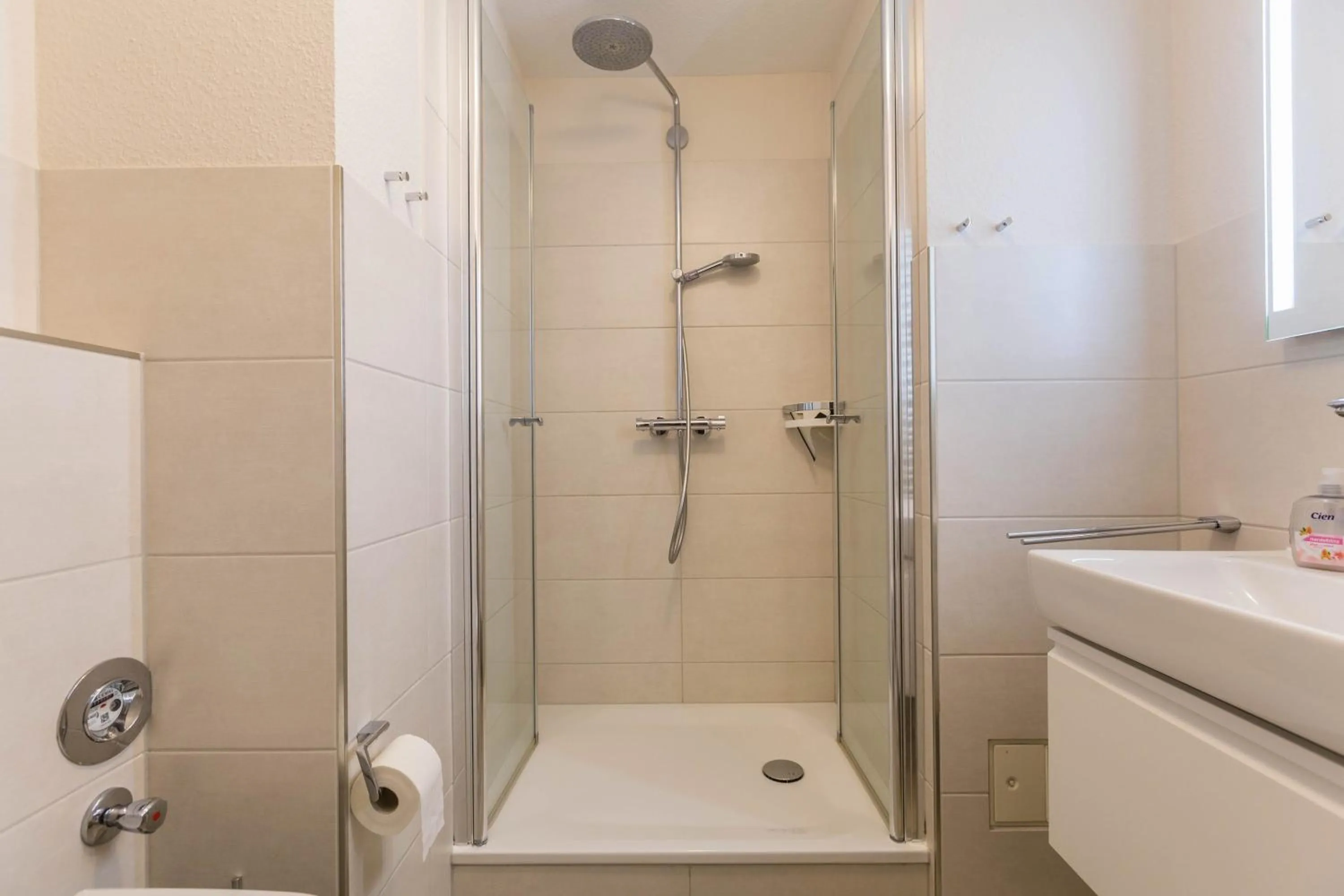 Bathroom in Ferienwohnung Ulstrup