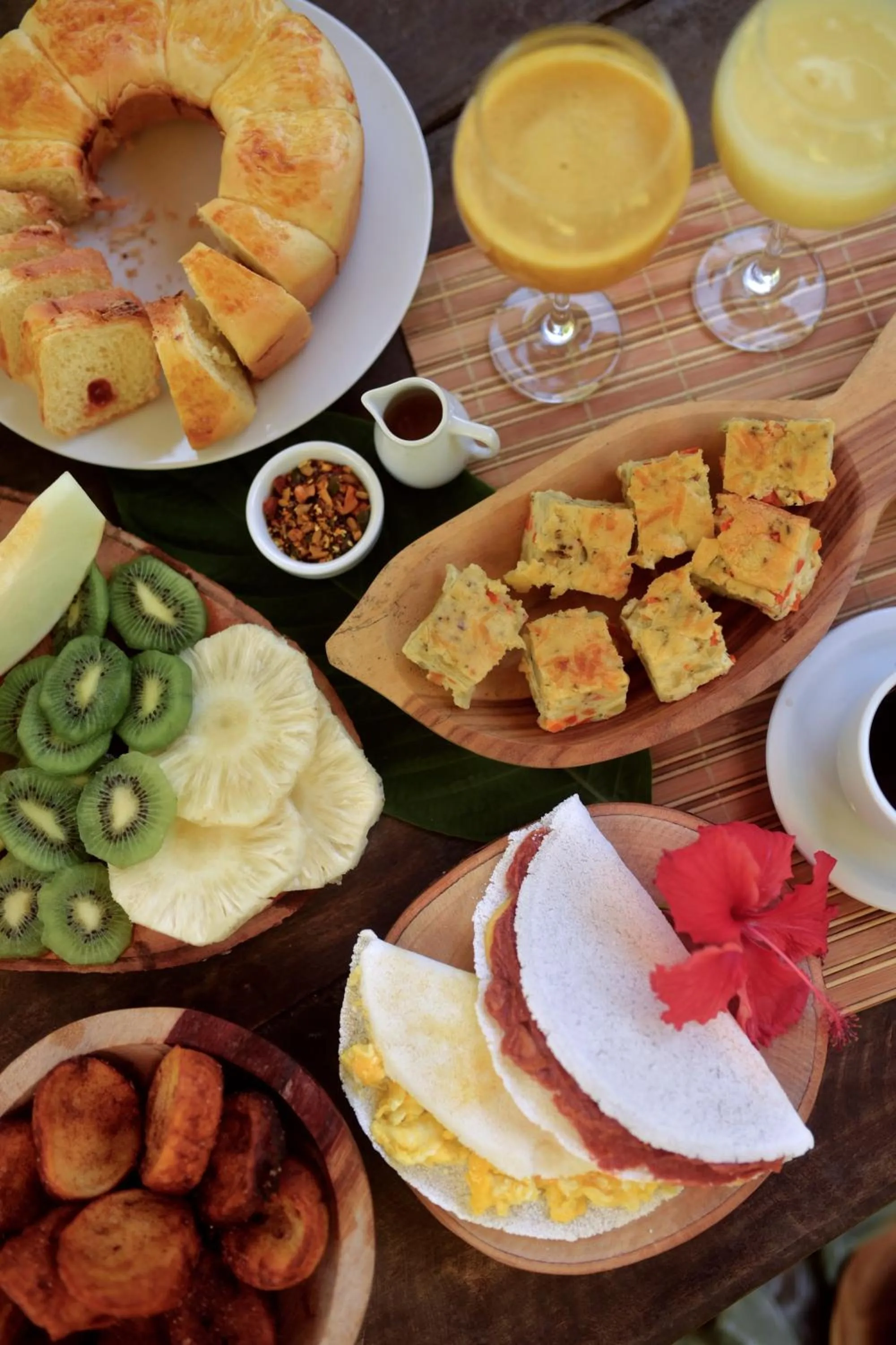 Breakfast in Vila das Ondas Caraíva