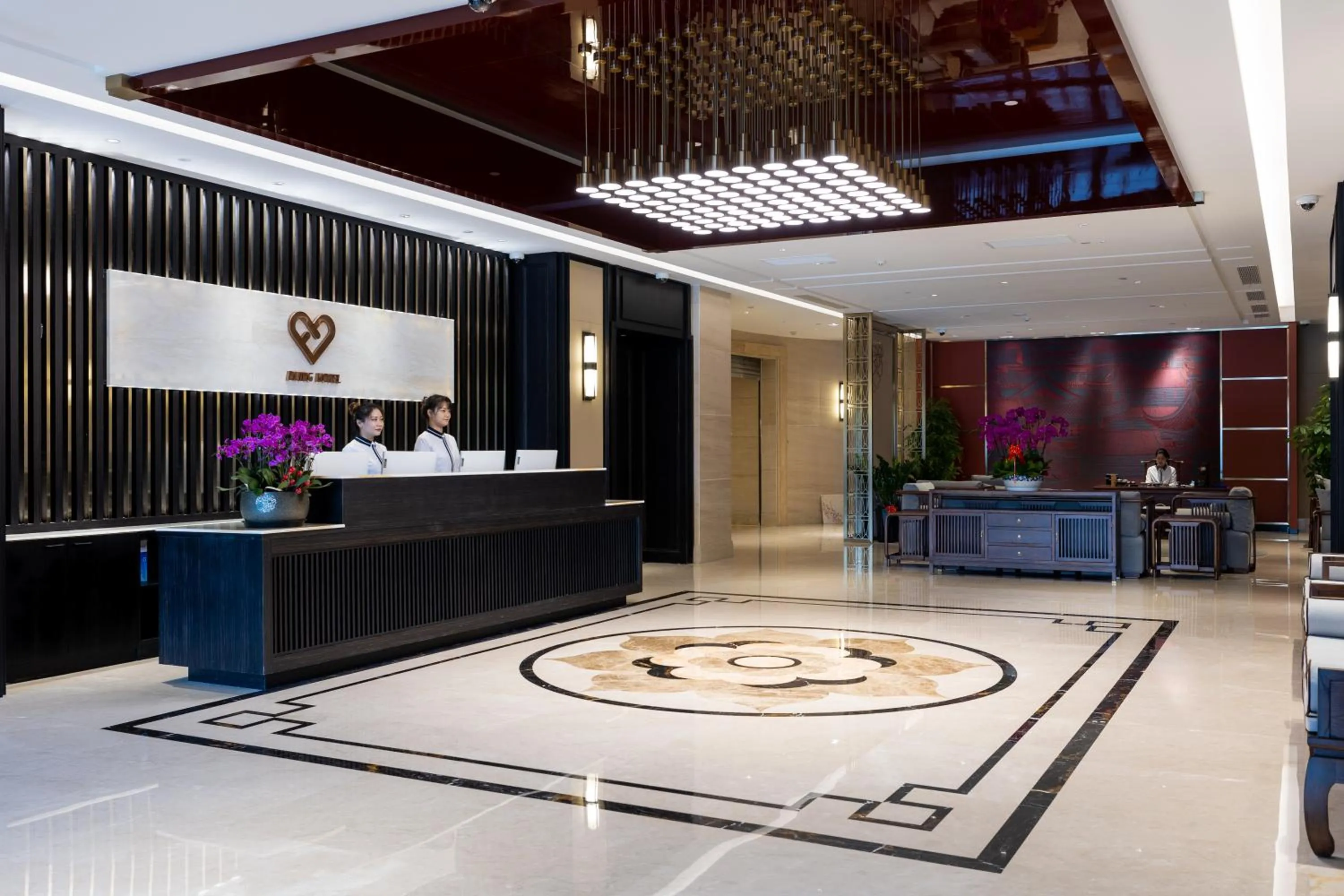 Lobby or reception in Dijing Hotel Shanghai