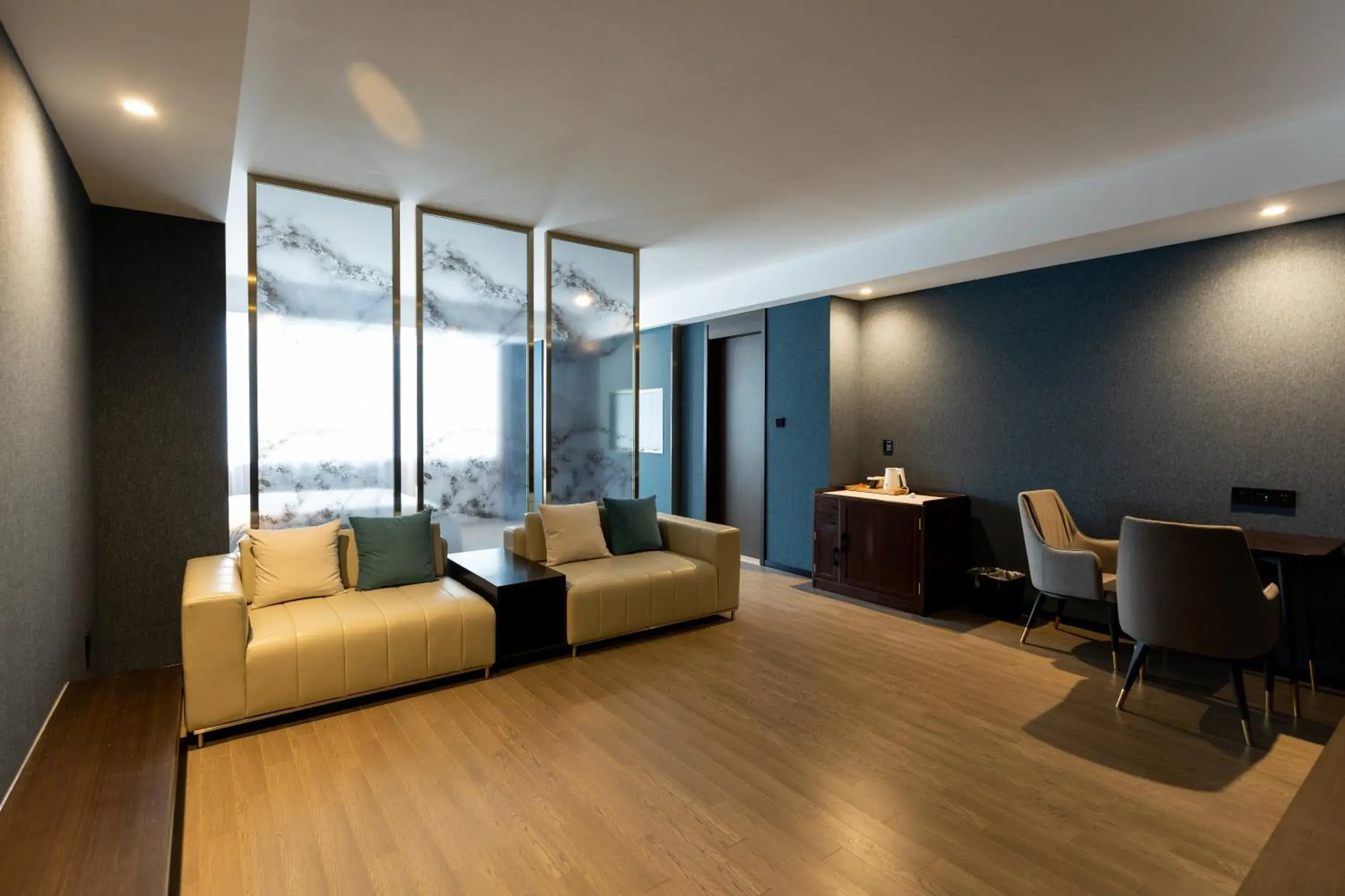 Living room in Dijing Hotel Shanghai Living room in Dijing Hotel Shanghai