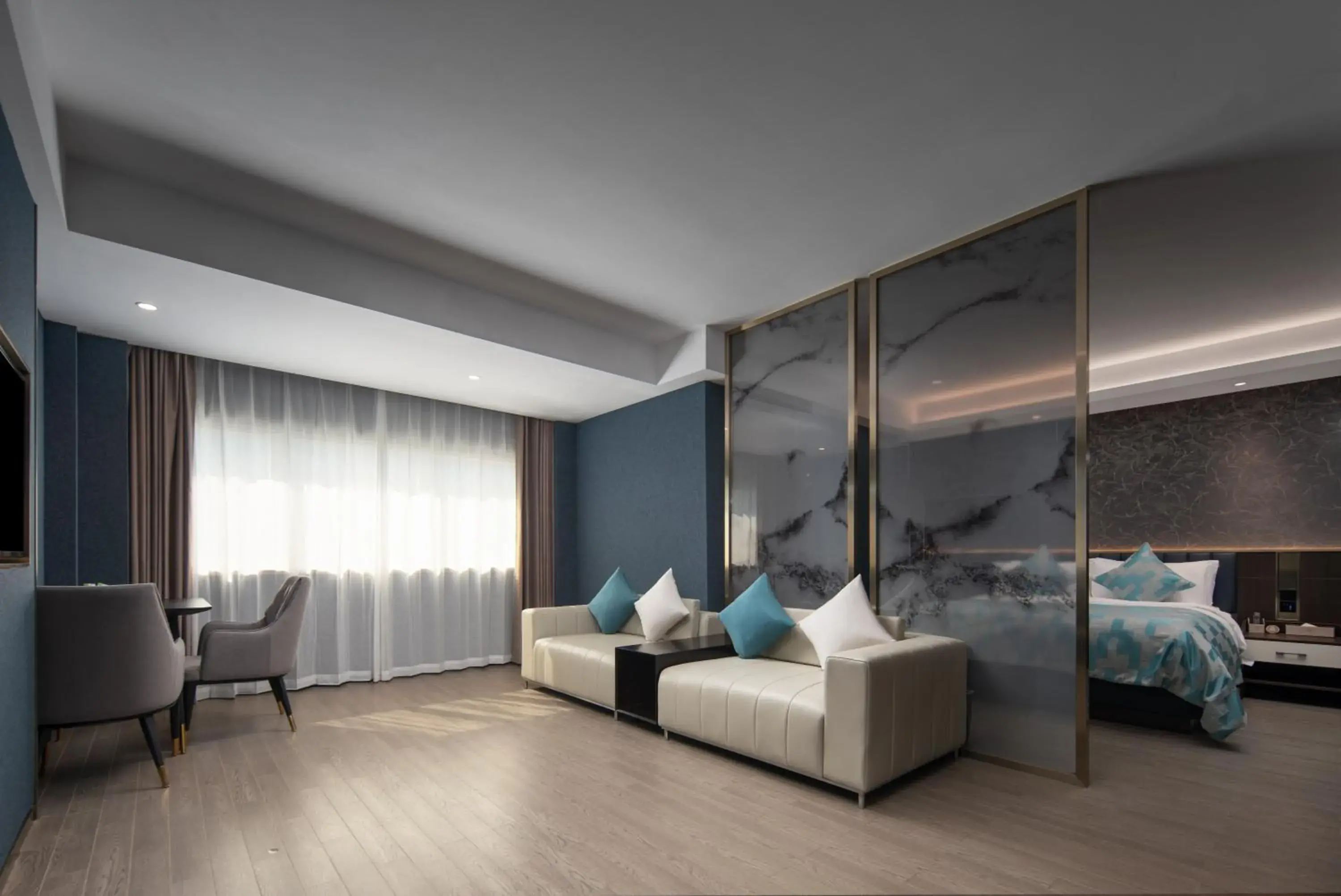 Bed in Dijing Hotel Shanghai Bed in Dijing Hotel Shanghai