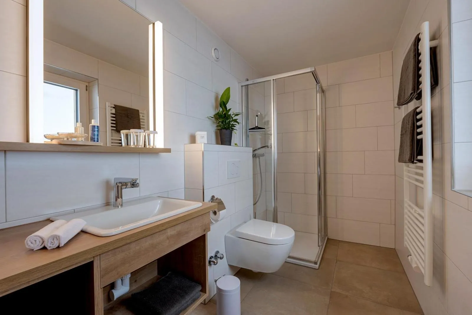 Bathroom in Das Unterrain Lifestyle Hotel
