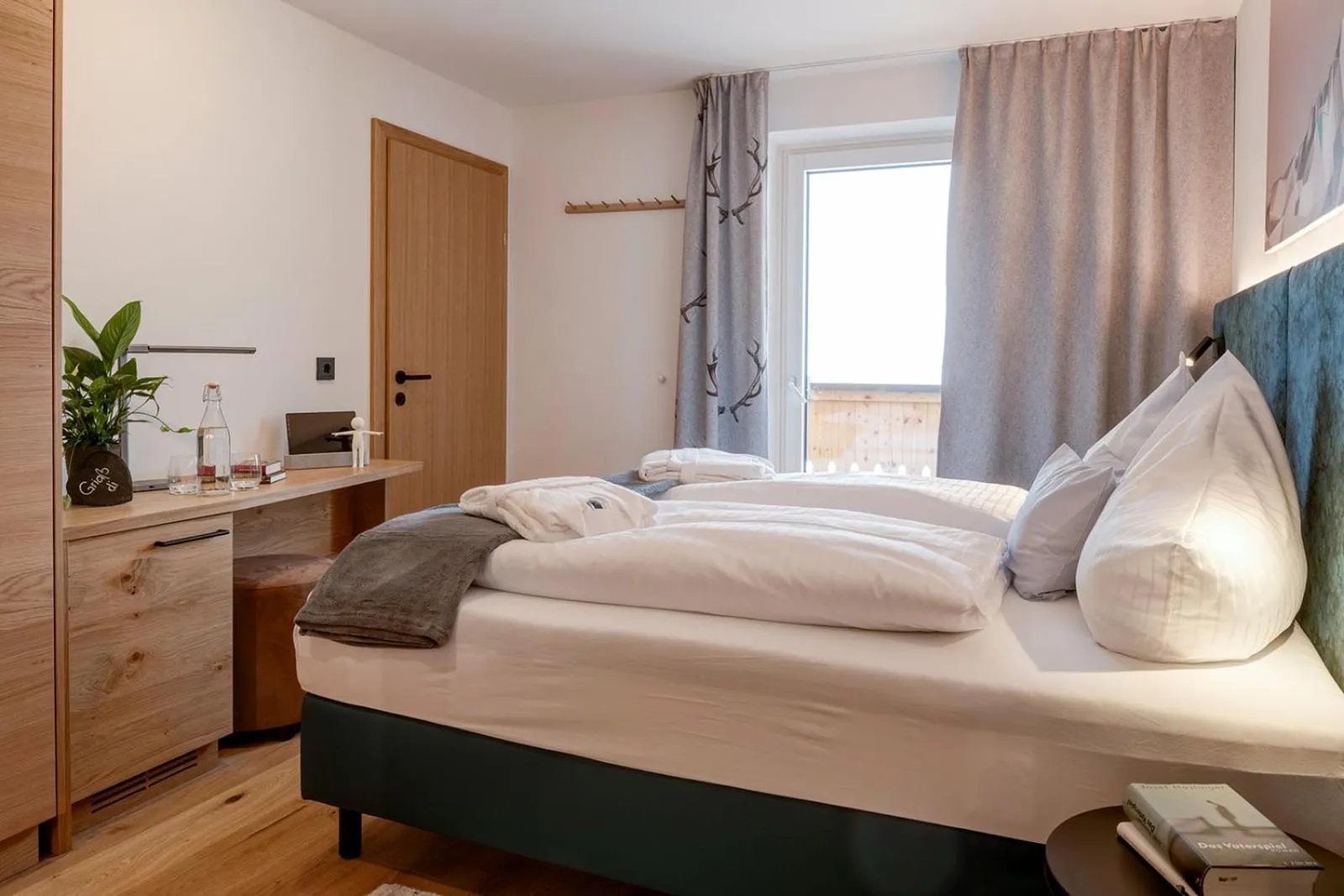 Bedroom, Bed in Das Unterrain Lifestyle Hotel