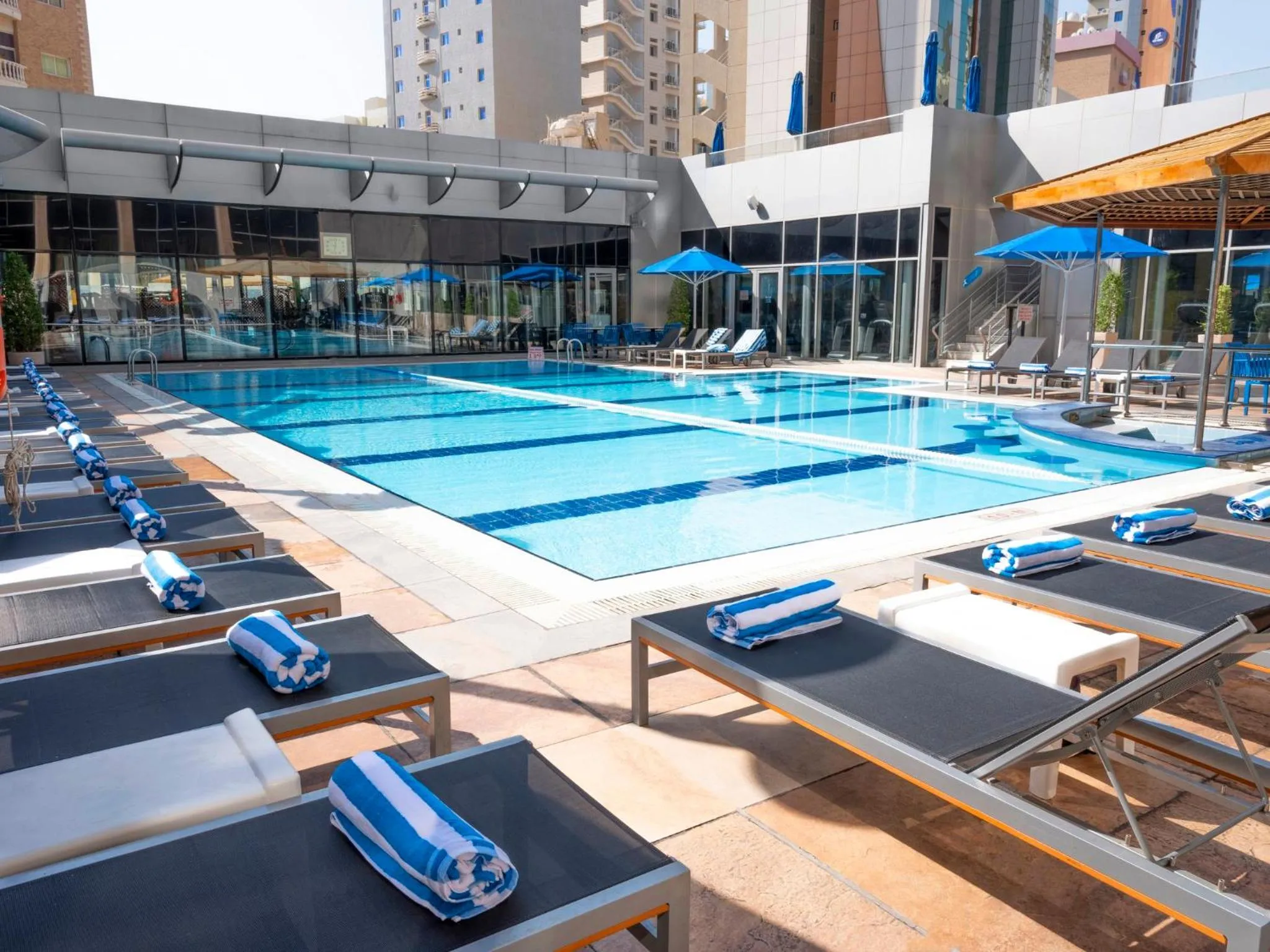 Swimming pool in Holiday Inn Kuwait by IHG