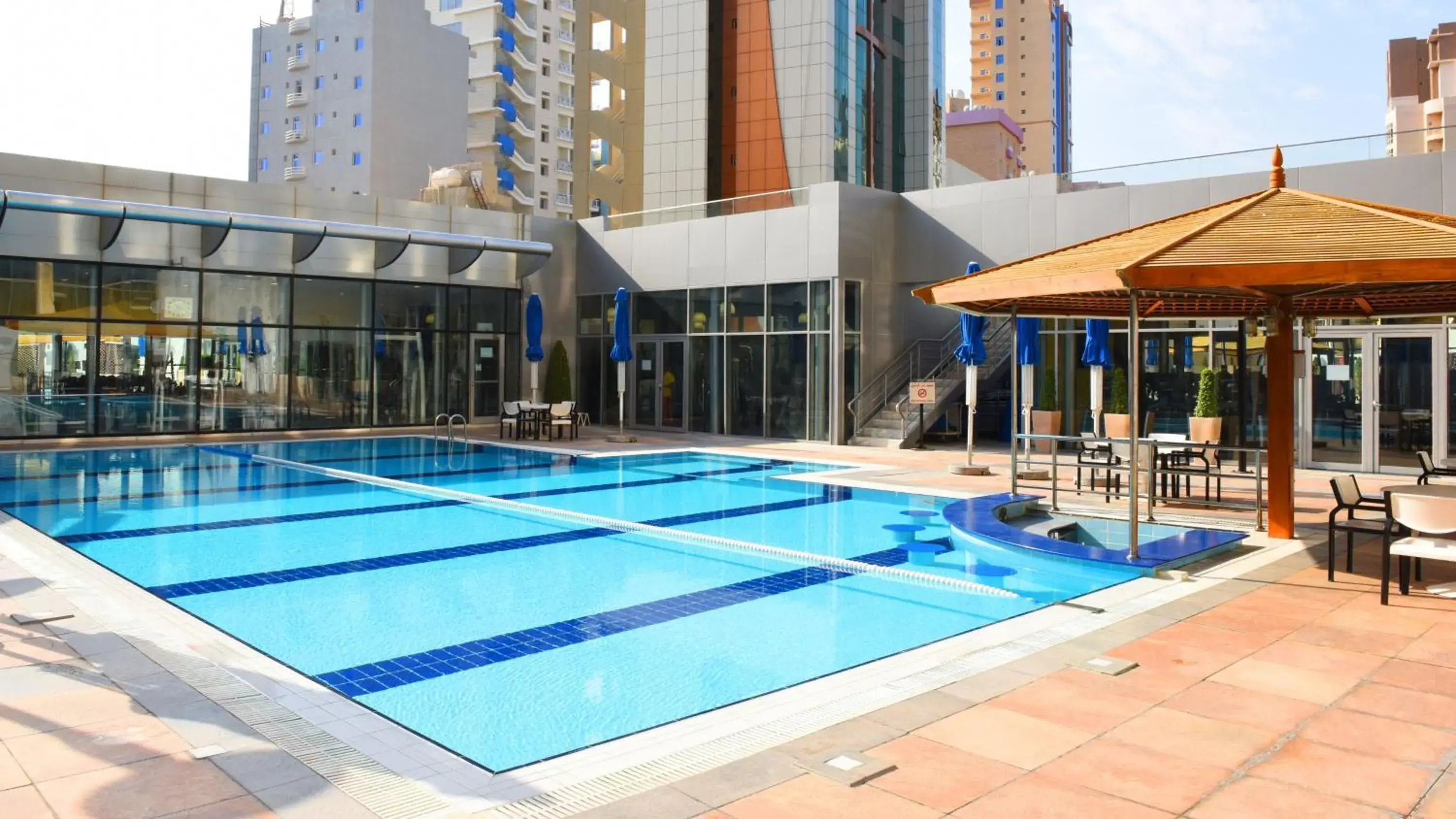 Swimming pool in Holiday Inn Kuwait by IHG Swimming pool in Holiday Inn Kuwait by IHG