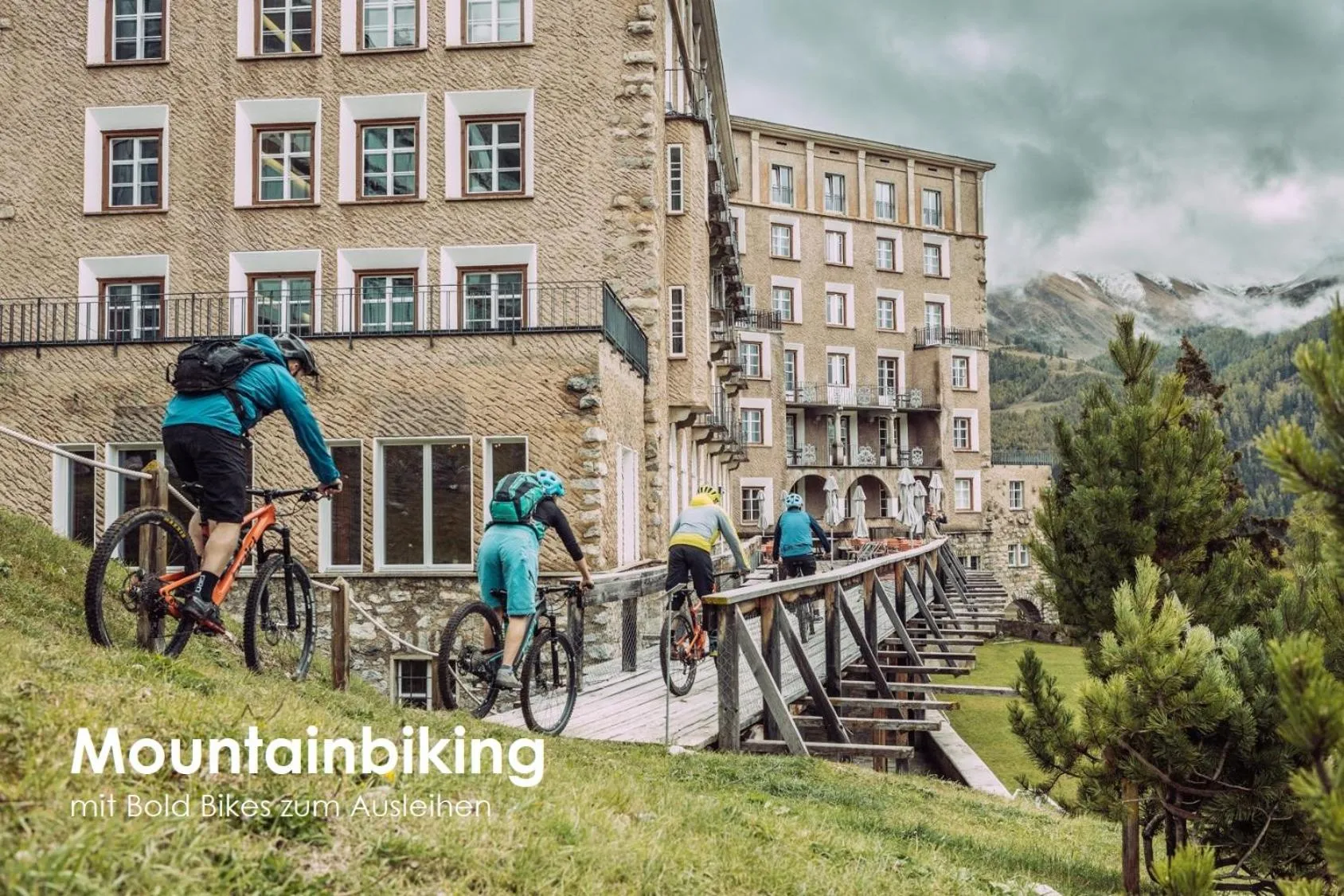 Cycling in Hotel Castell
