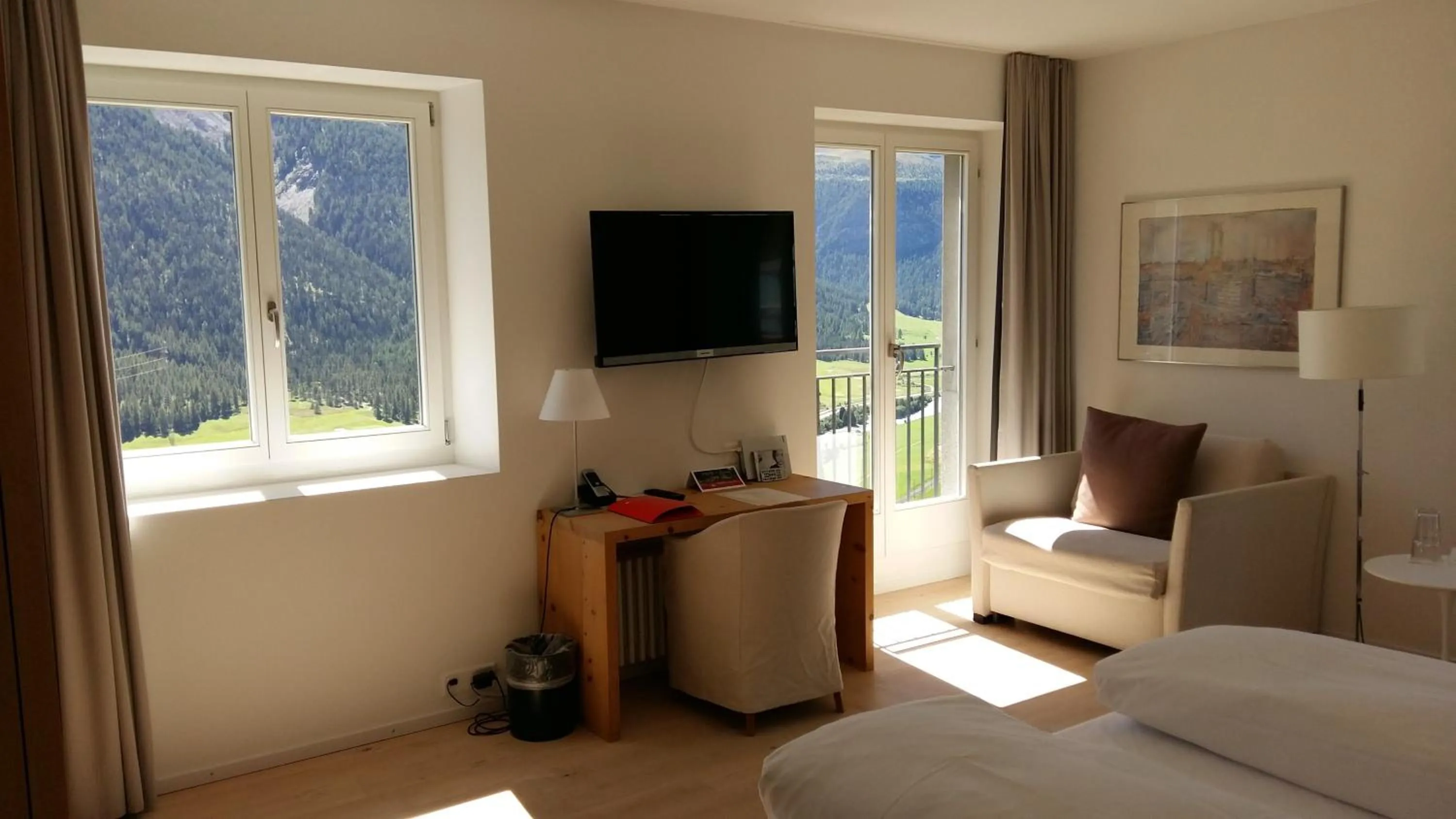 Bed in Hotel Castell