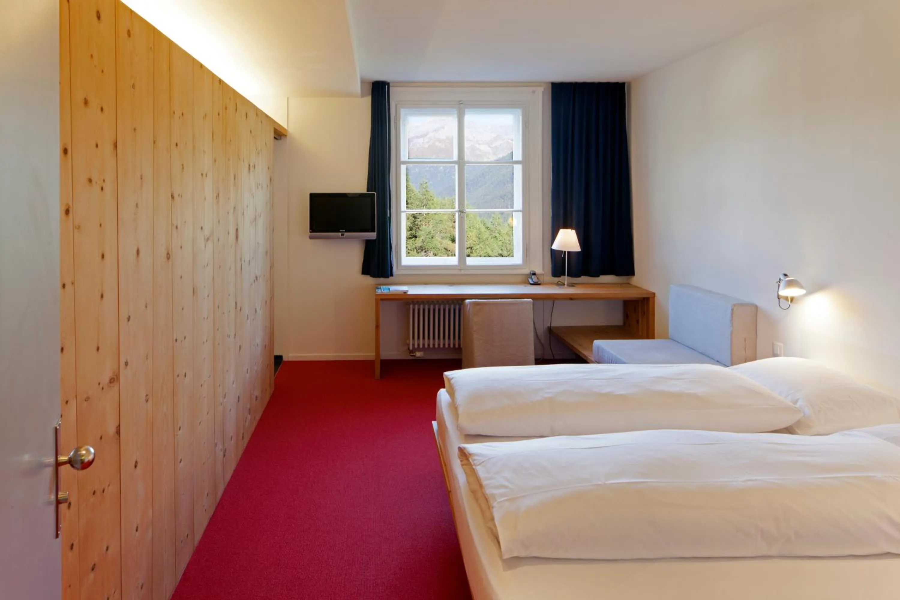 Bed in Hotel Castell