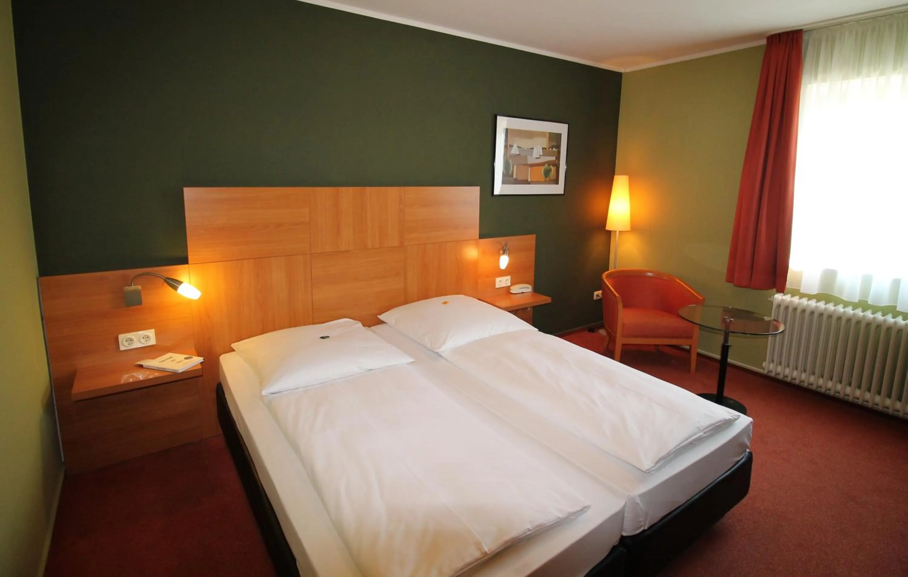 Bed in Hotel Westerfeld