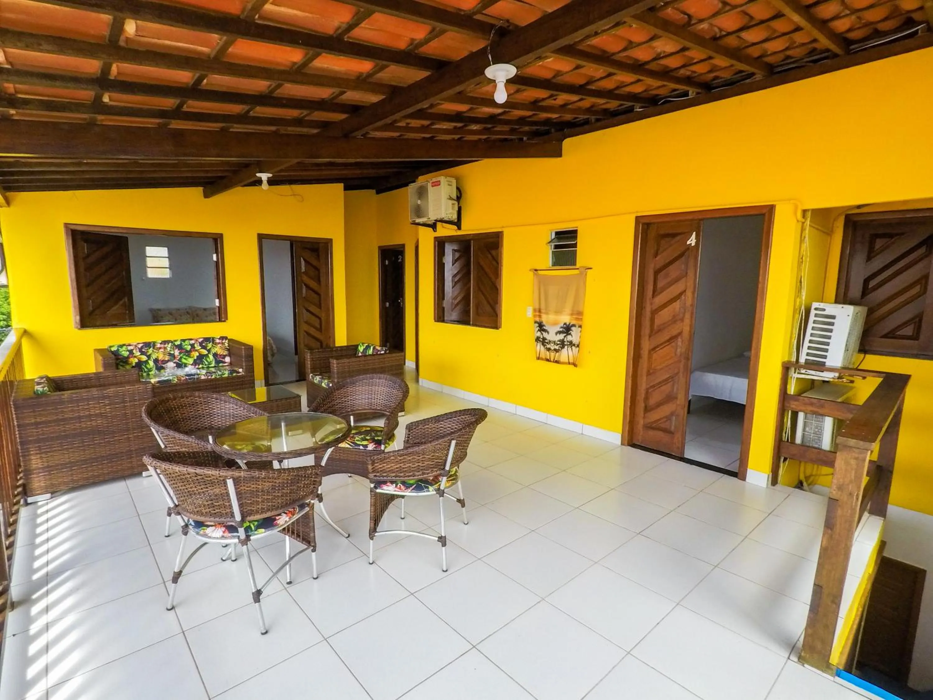 Seating area in Pousada e Restaurante Tia Lita