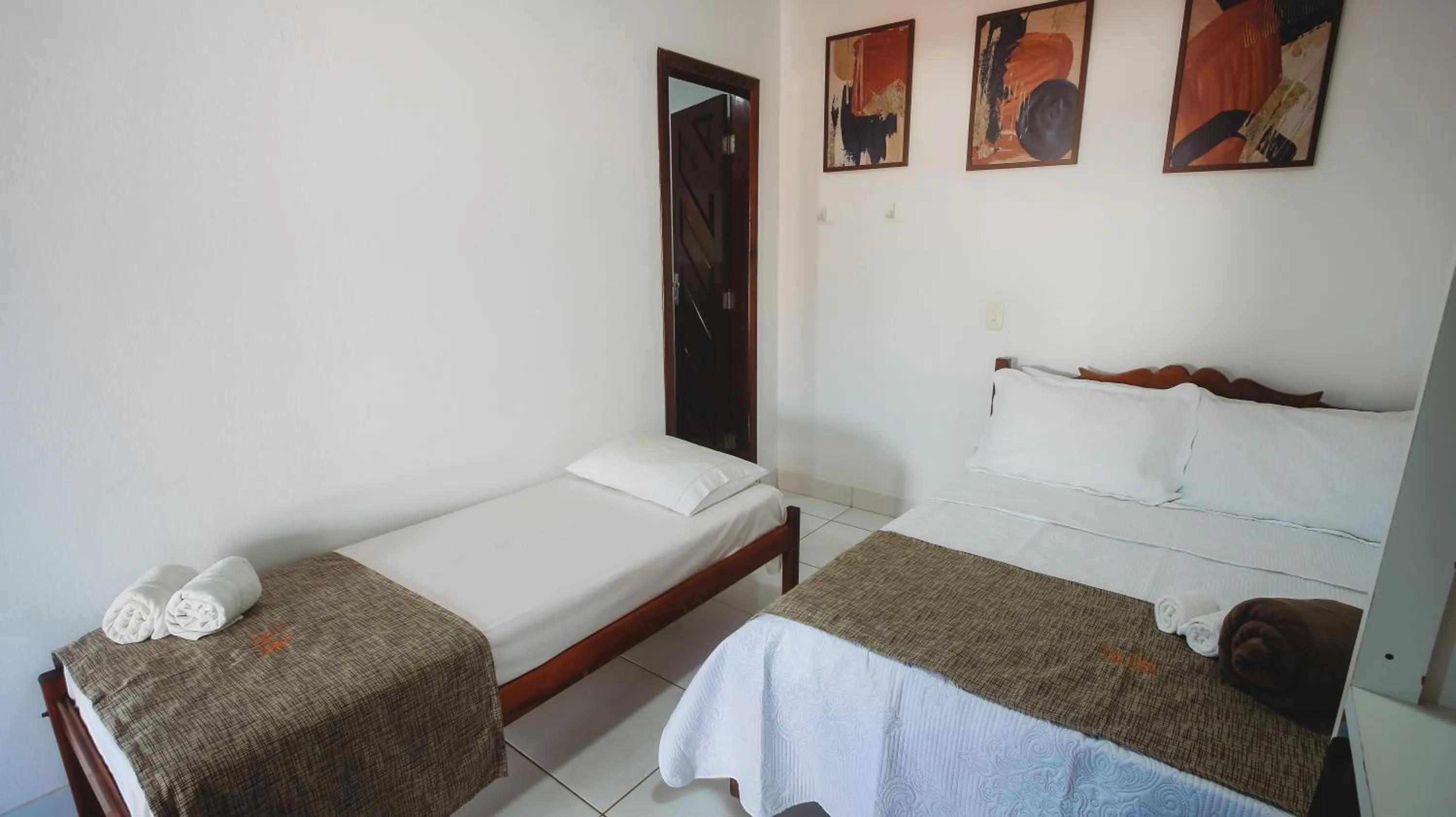 Bed in Pousada e Restaurante Tia Lita