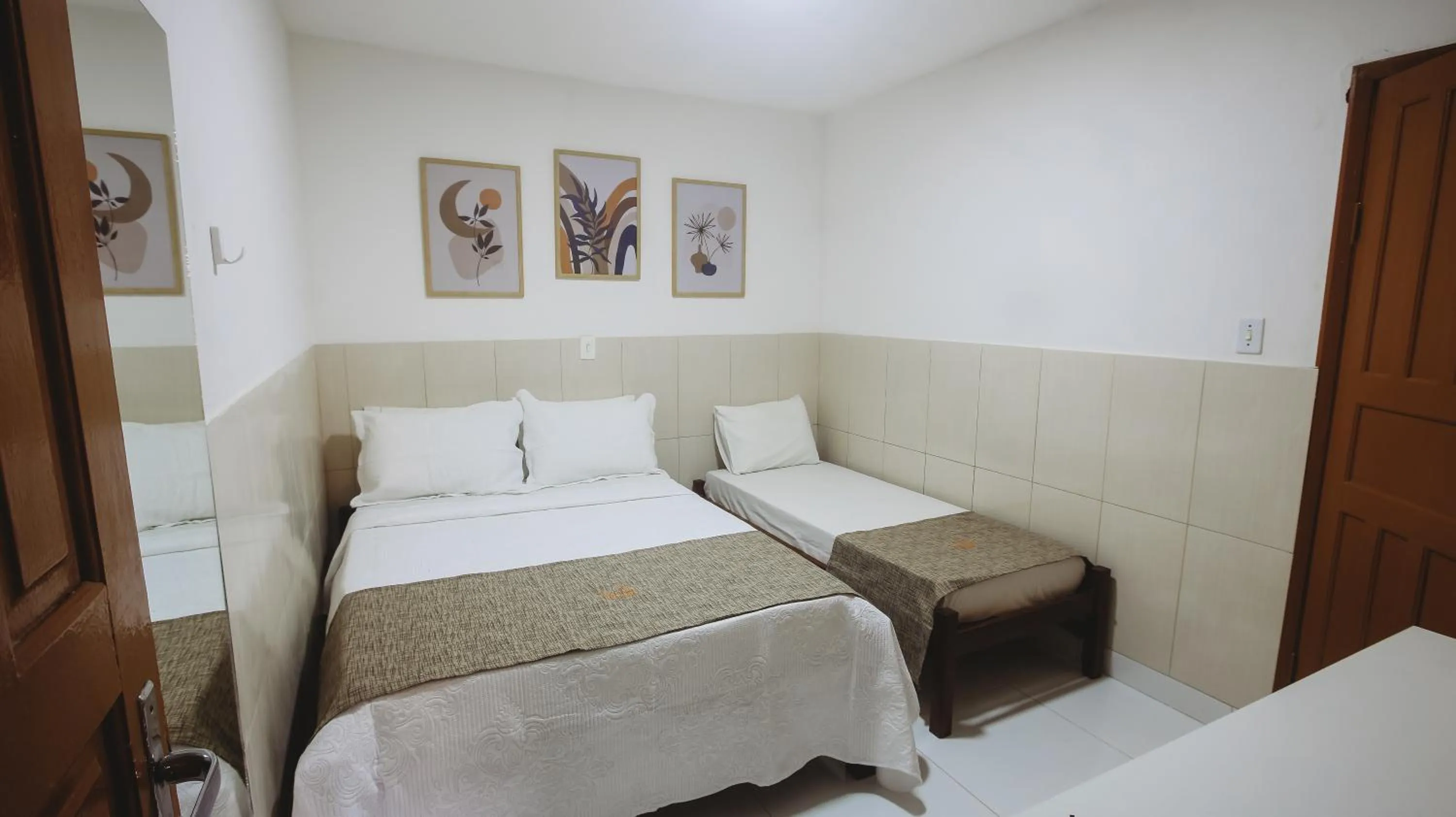 Bed in Pousada e Restaurante Tia Lita