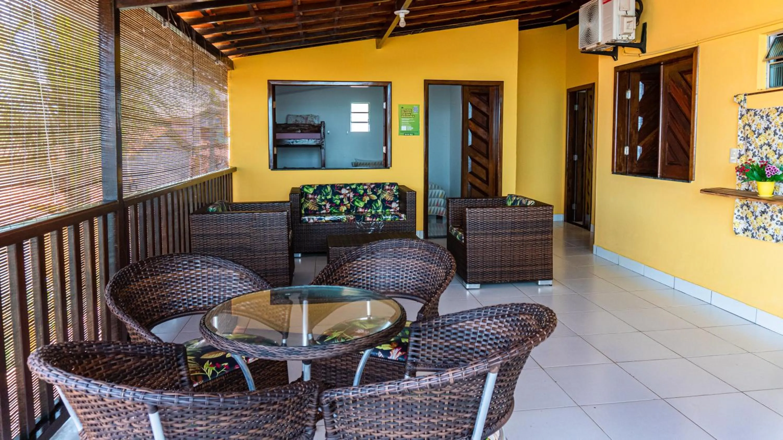 Seating area in Pousada e Restaurante Tia Lita