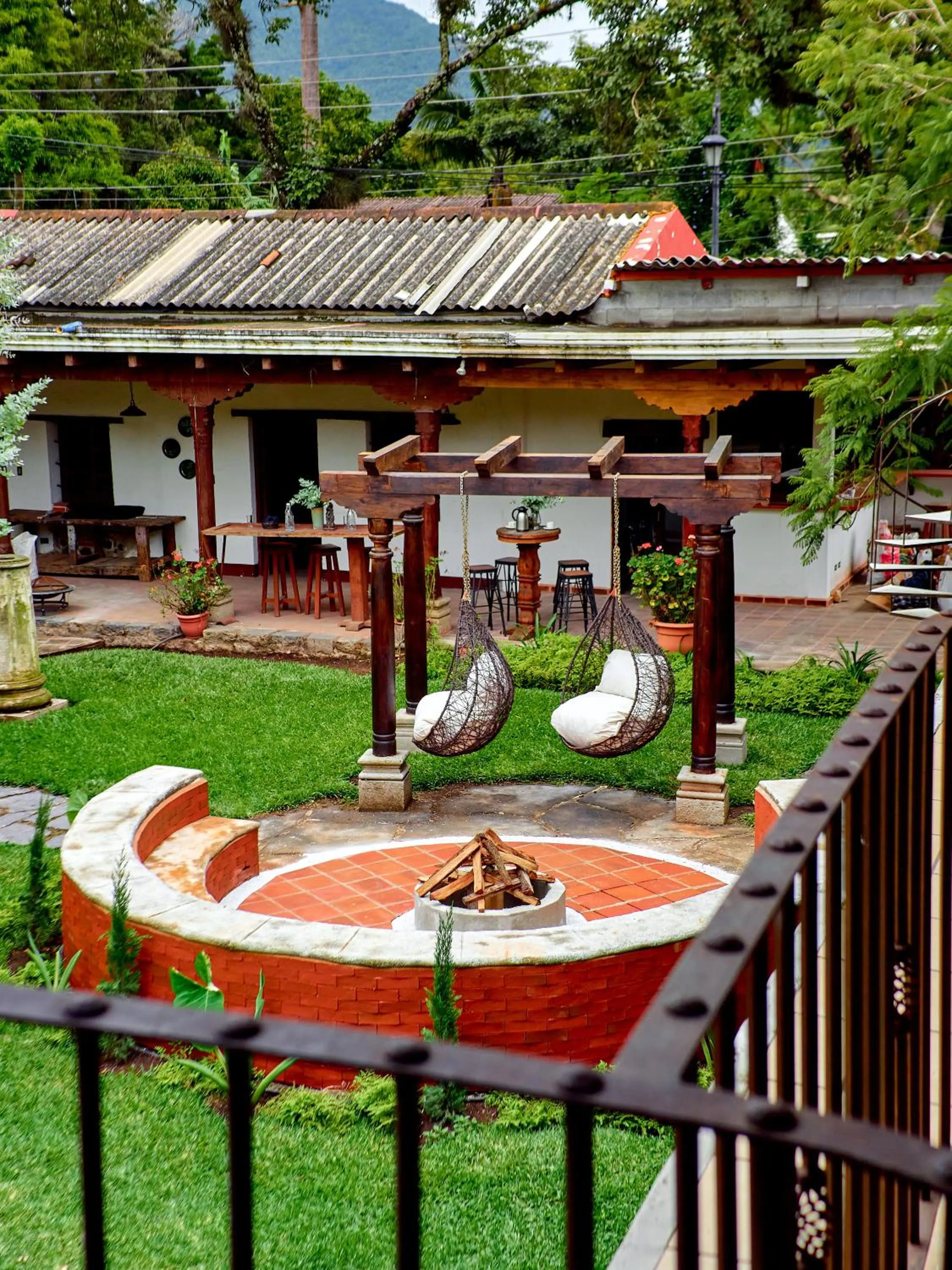 Garden view in Hotel Cacique Real