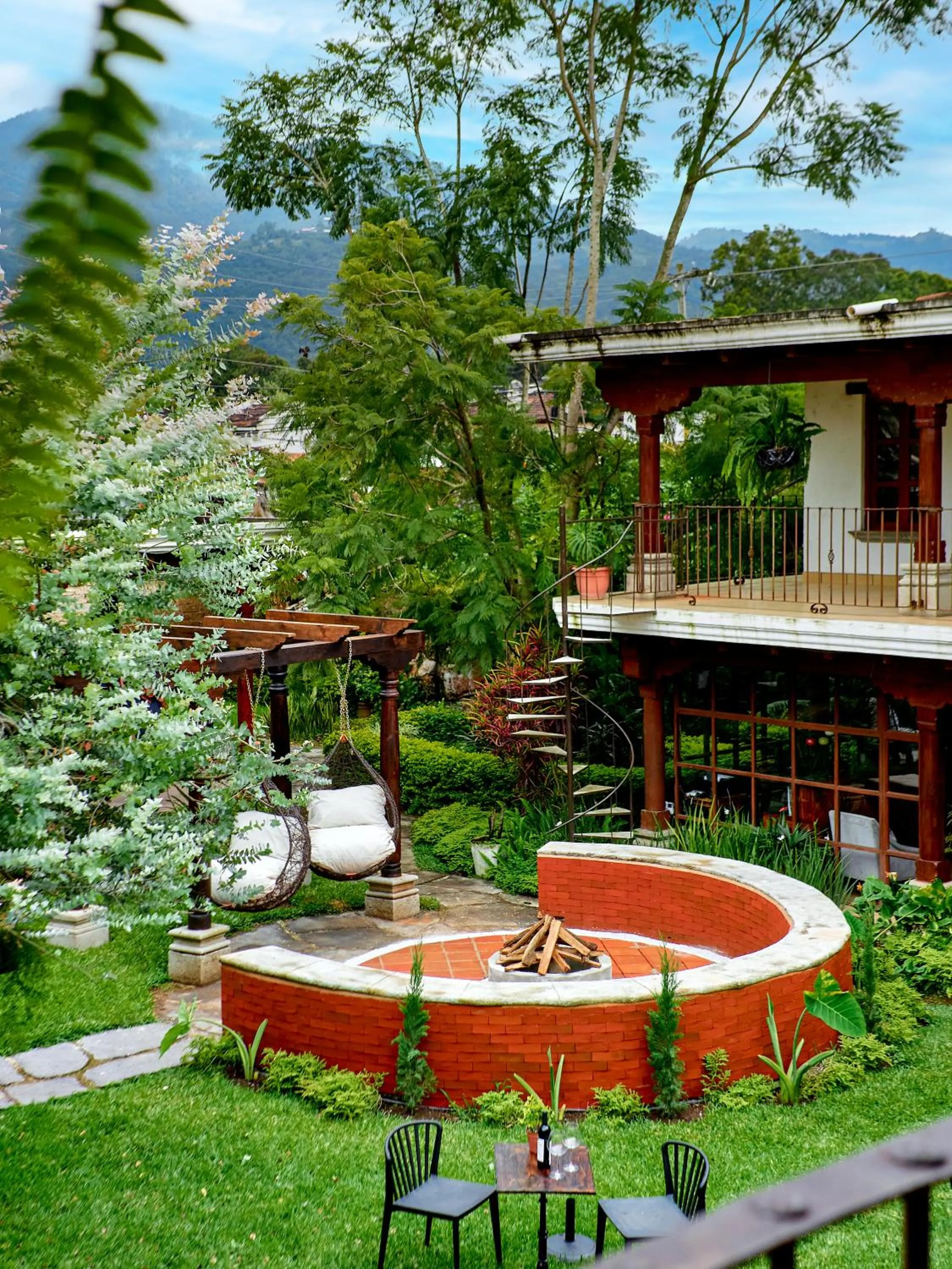 Garden view in Hotel Cacique Real