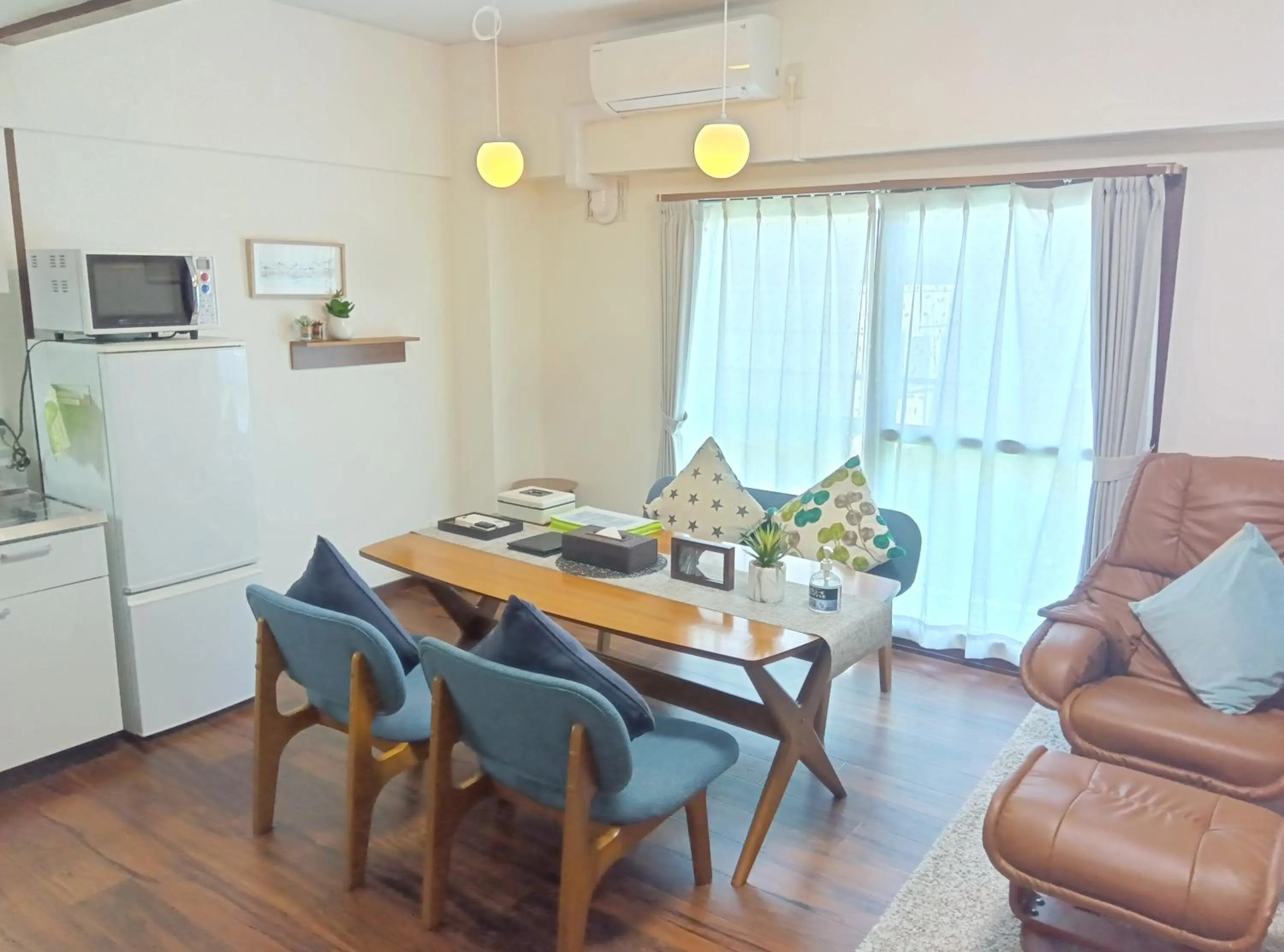 Living room in Maple Sumikawa #201