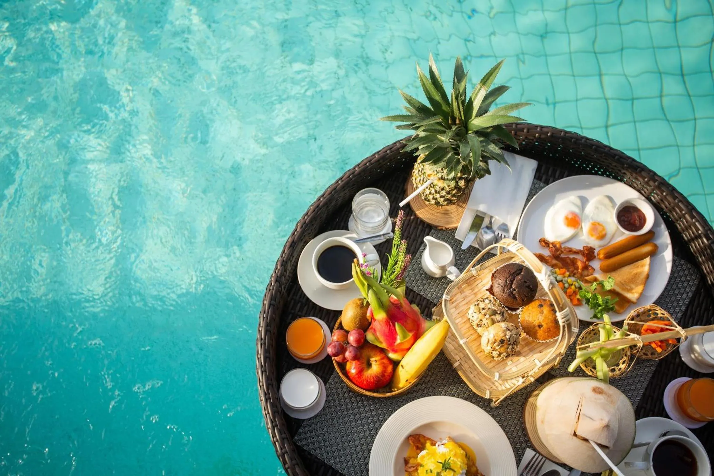 Food close-up in The Canale Samui Resort