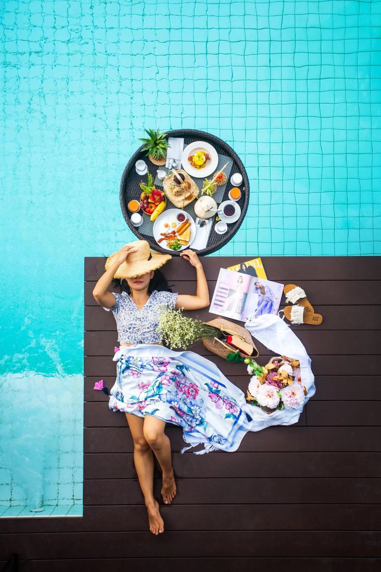 Food and drinks in The Canale Samui Resort