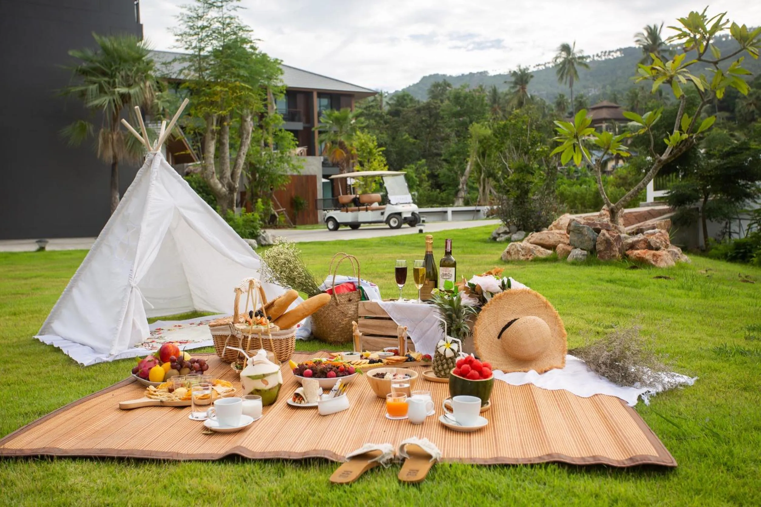 Food close-up in The Canale Samui Resort