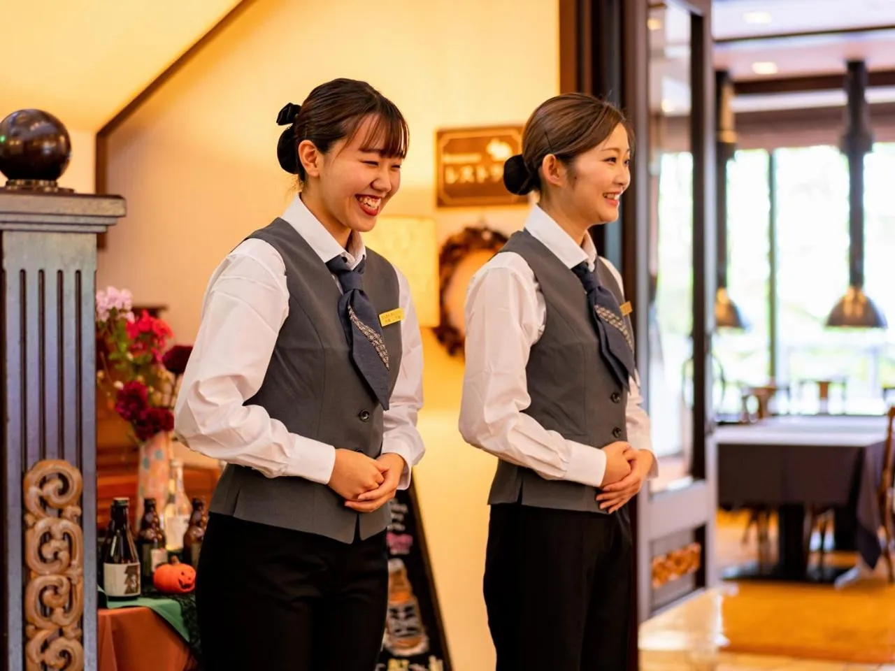 Staff in Apikogen Mori no Hotel