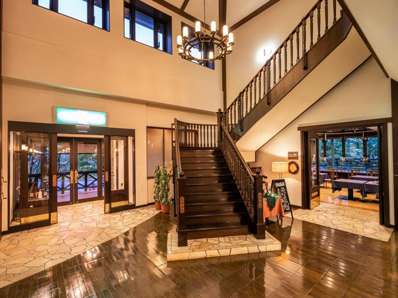 Lobby or reception in Apikogen Mori no Hotel