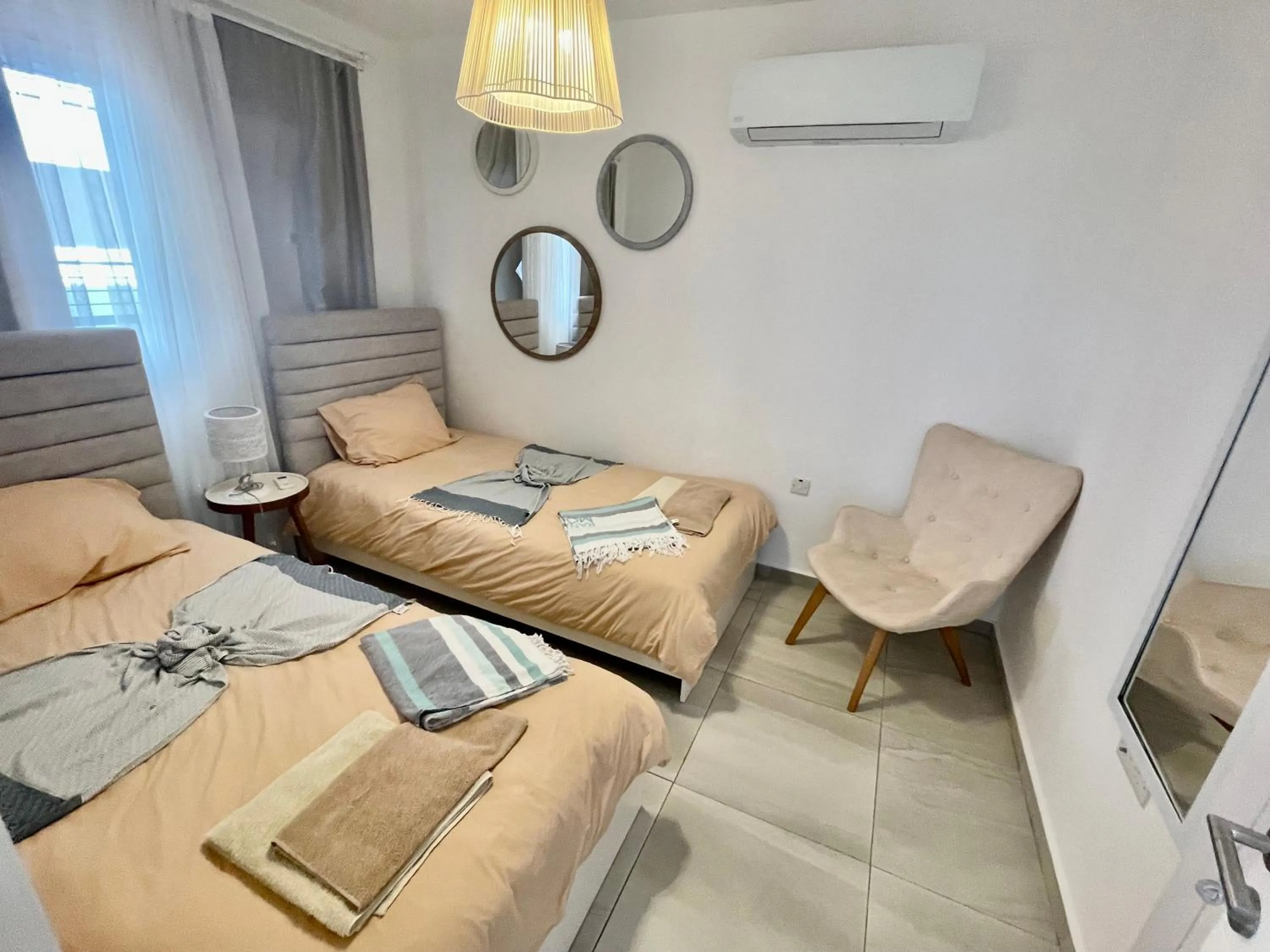 Bed in Peaceful Run-a-way by the Sea