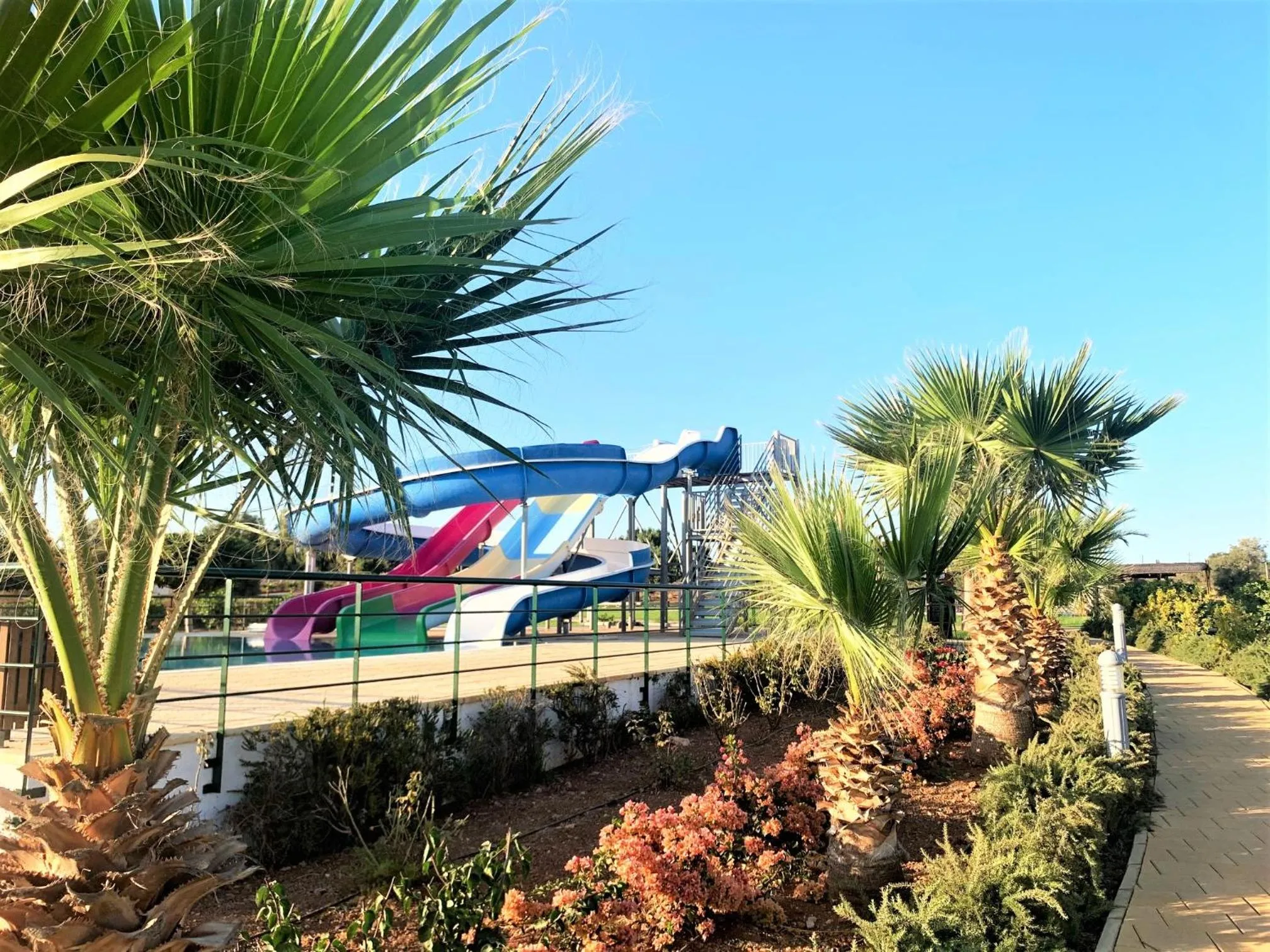 Garden in Peaceful Run-a-way by the Sea