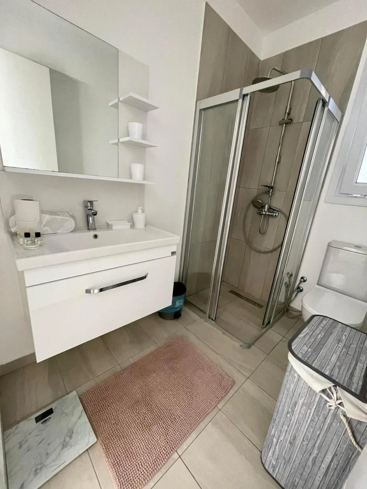 Shower in Peaceful Run-a-way by the Sea