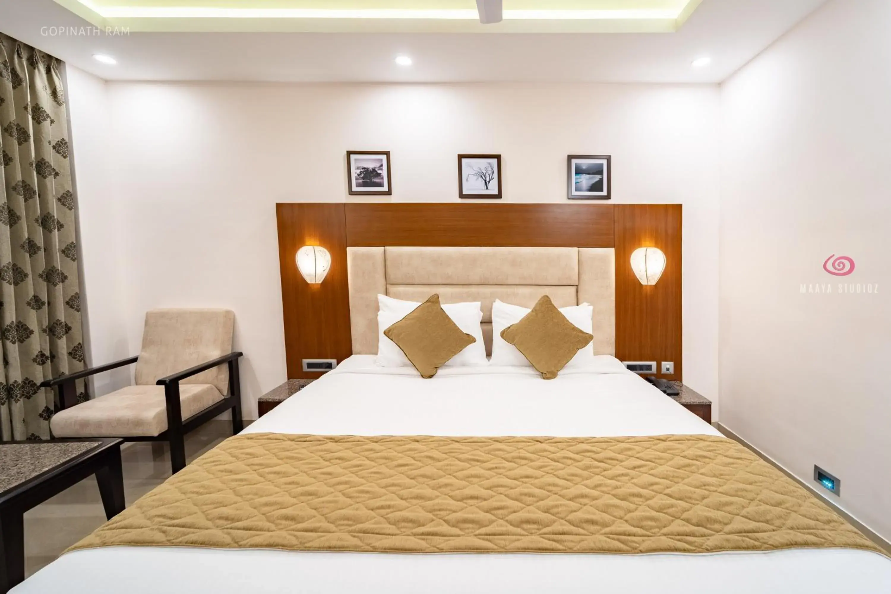 Bed in La Grrande Malar - The Boutique Hotel Pondicherry Bed in La Grrande Malar - The Boutique Hotel Pondicherry