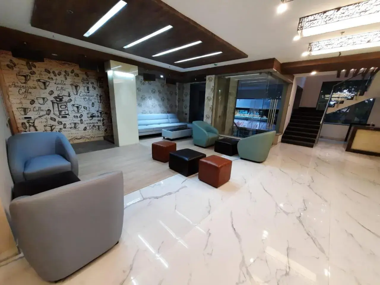 Lobby or reception in La Grrande Malar - The Boutique Hotel Pondicherry Lobby or reception in La Grrande Malar - The Boutique Hotel Pondicherry