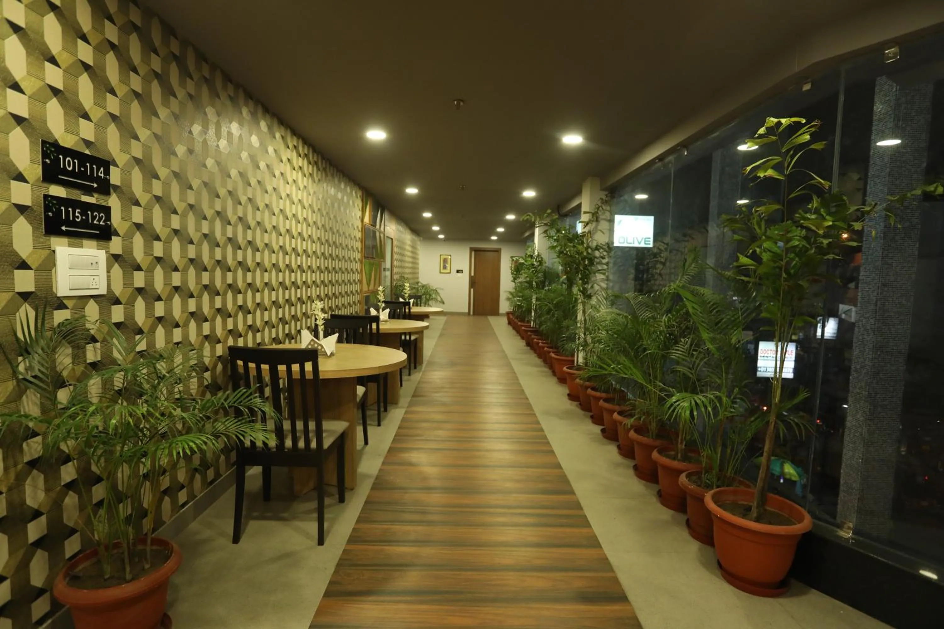 Lobby or reception in VIPs Hotel Olive