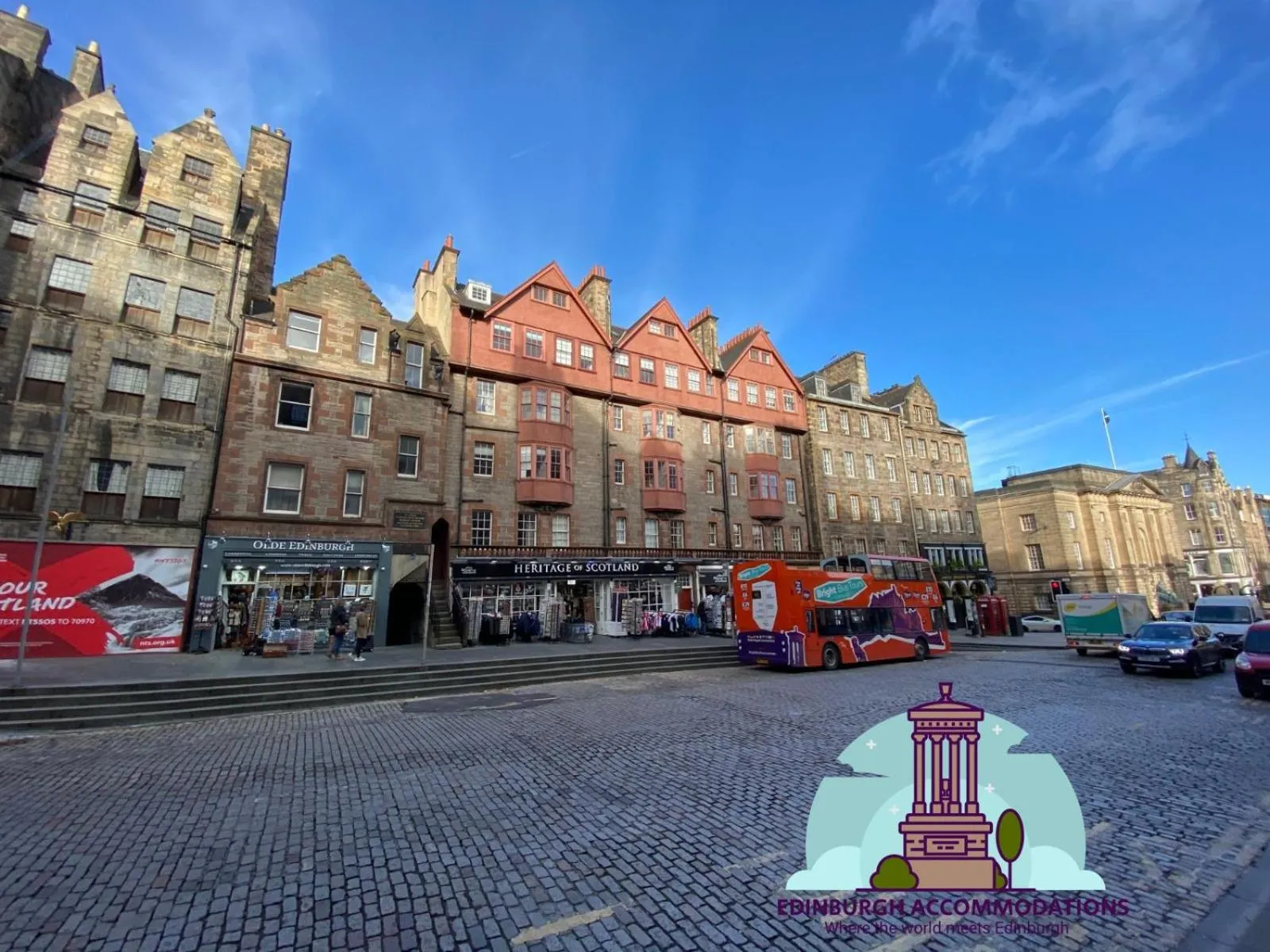 Property building in Royal Mile Romance by Edinburgh Heritage Collection