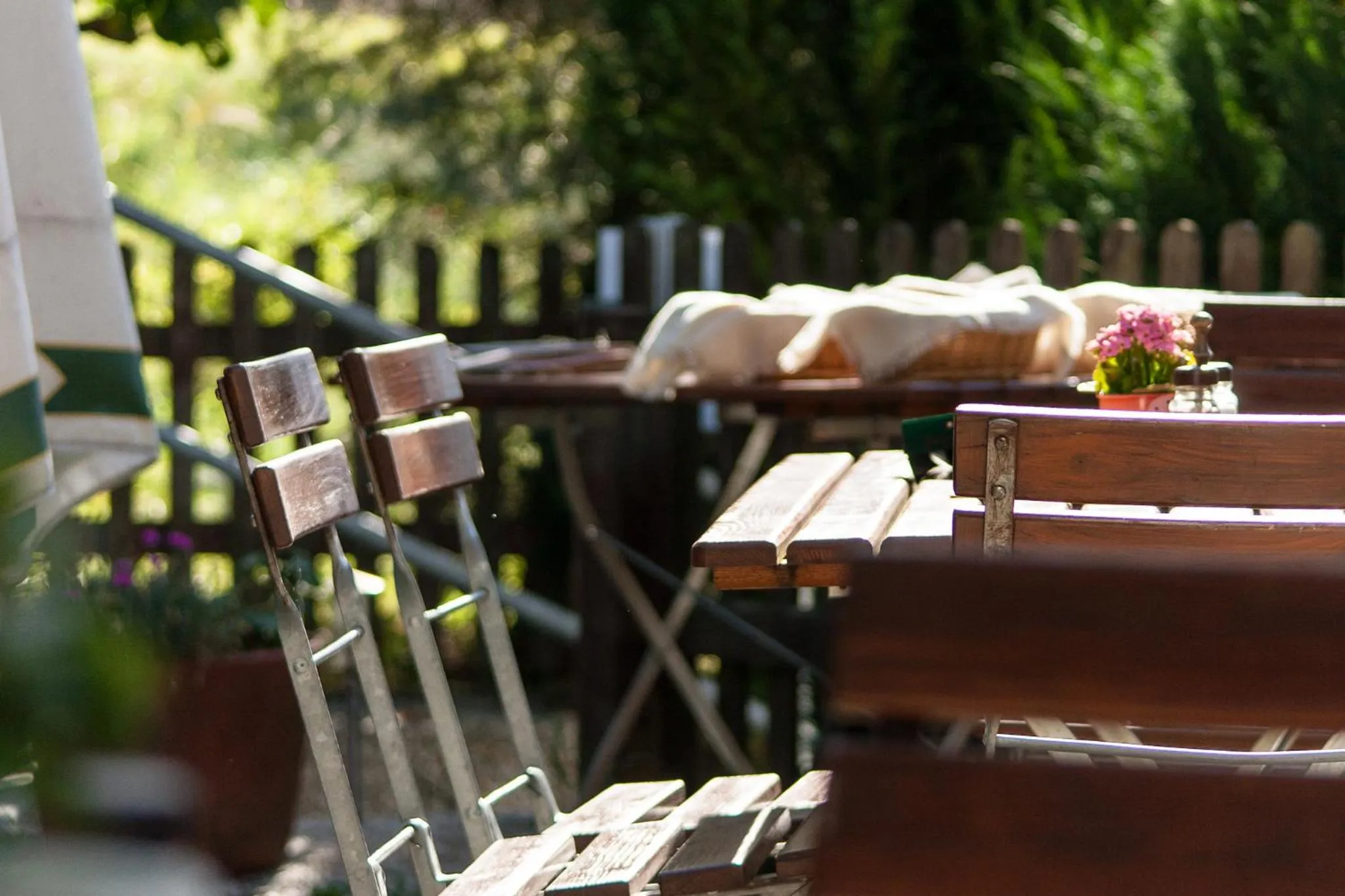 Balcony/Terrace in Landhotel Alt-Jocketa