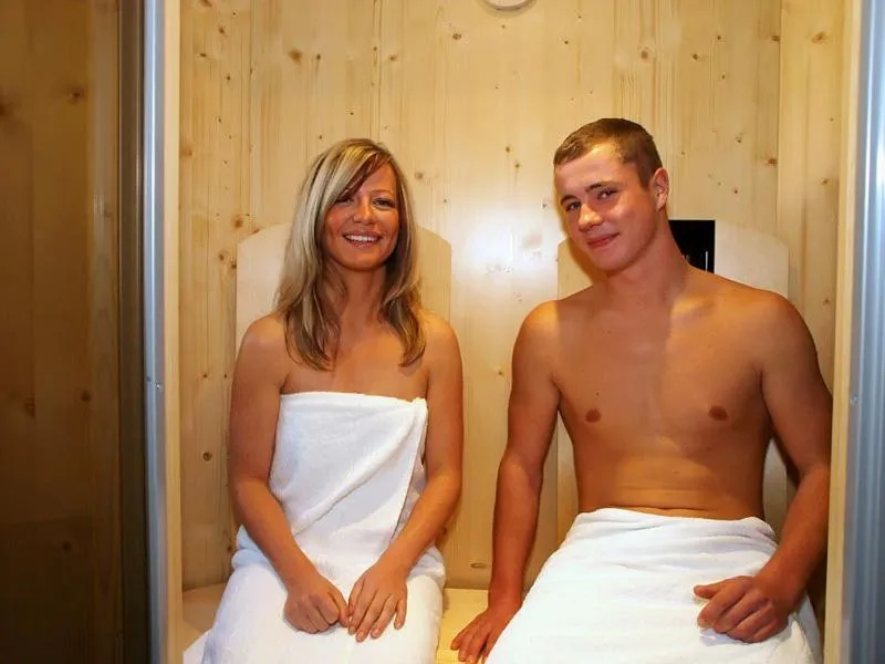 Spa and wellness centre/facilities in Landhotel Alt-Jocketa