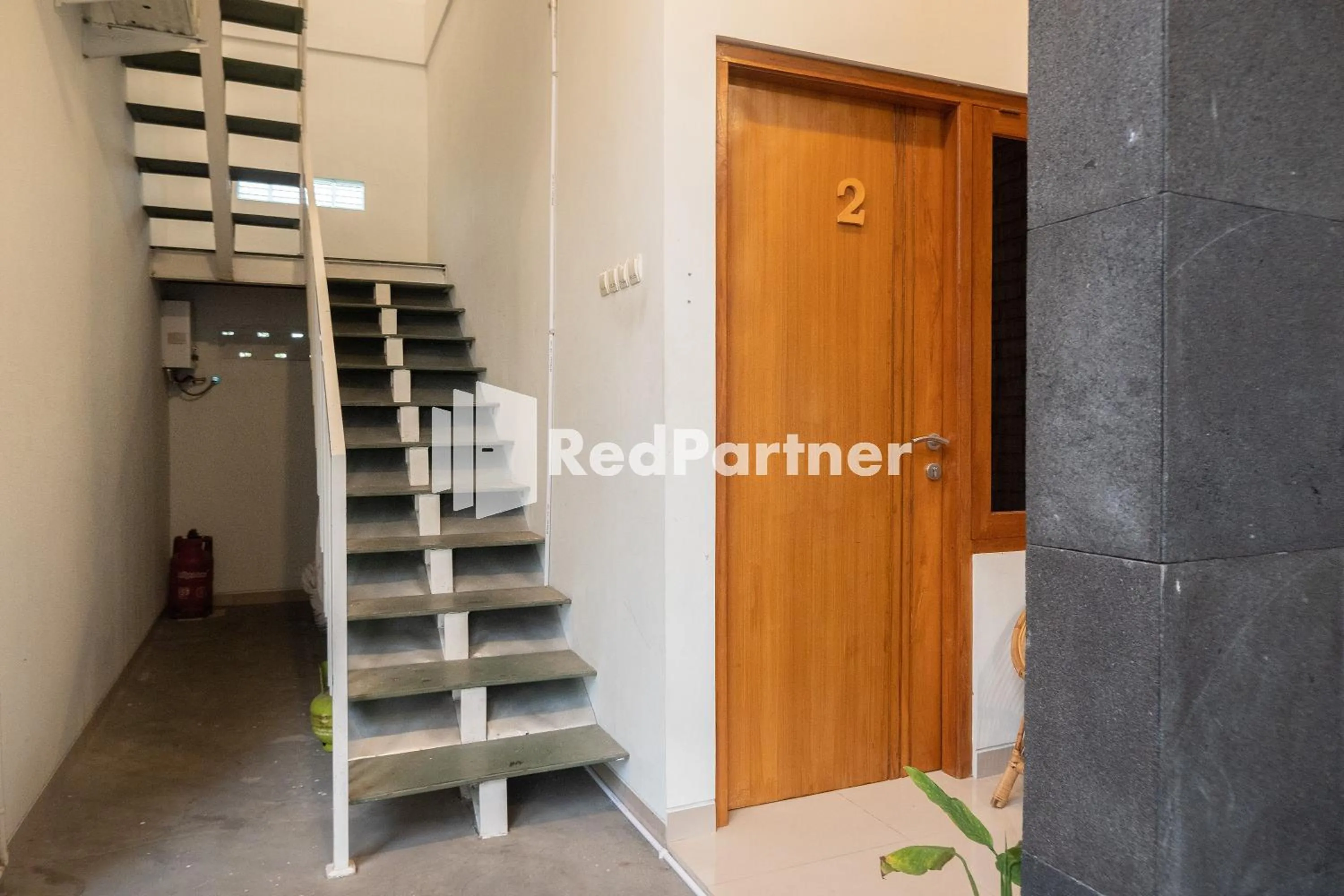 Floor plan in Twin House near UII Yogyakarta Mitra RedDoorz