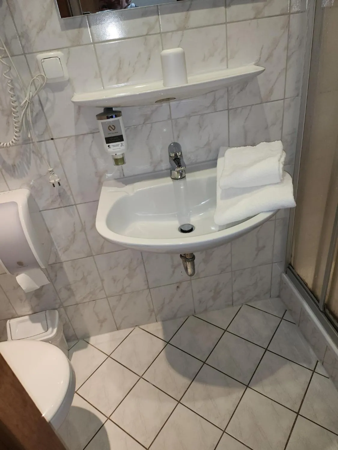 Bathroom in Hotel Zur Erholung & Restaurant Amme's Landhaus