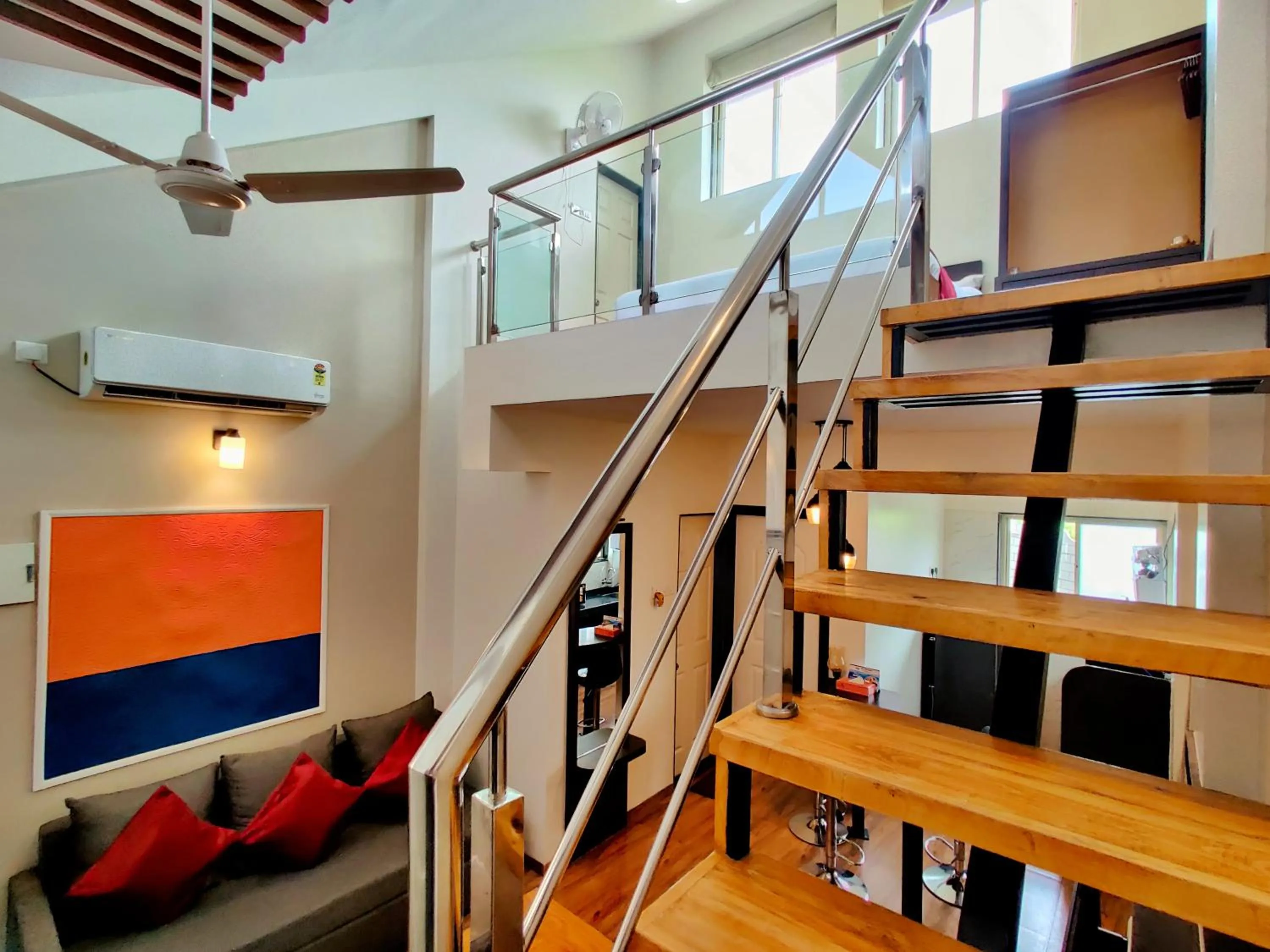 Living room in Pushpam Sanskruti Resort Karjat