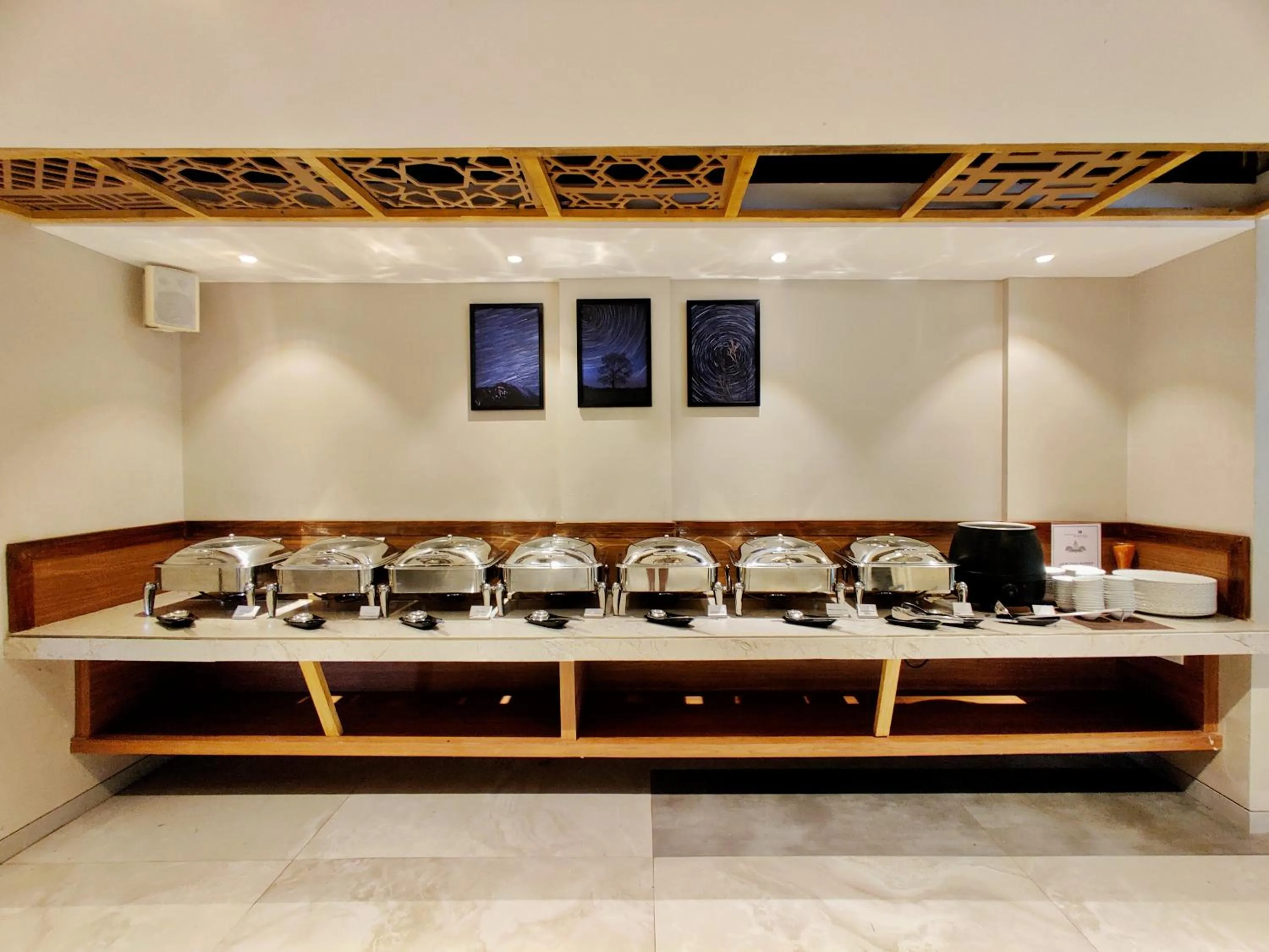 Buffet breakfast in Pushpam Sanskruti Resort Karjat