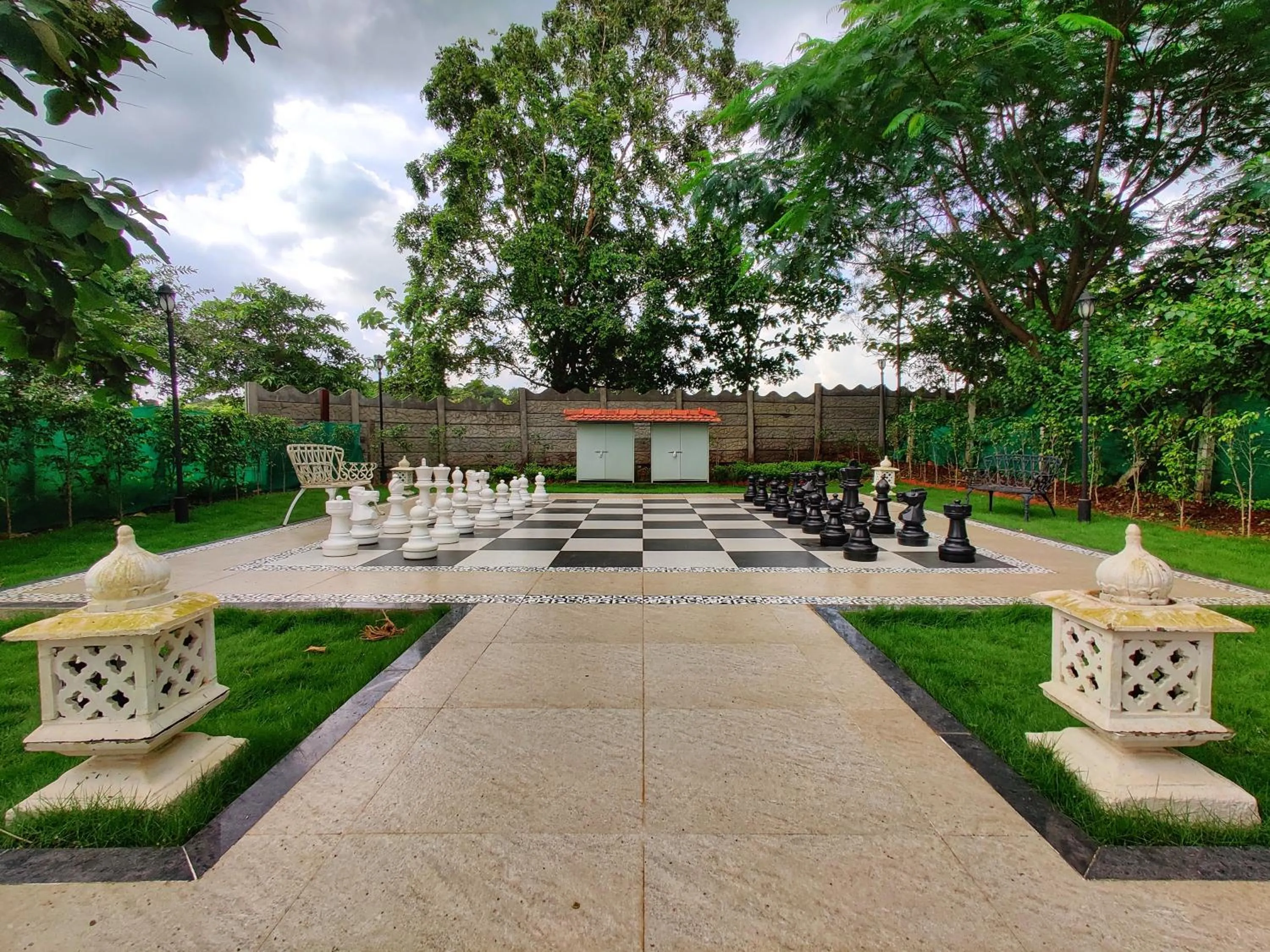 Garden in Pushpam Sanskruti Resort Karjat