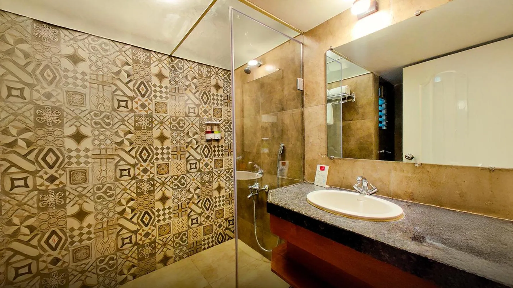 Bathroom in Pushpam Sanskruti Resort Karjat