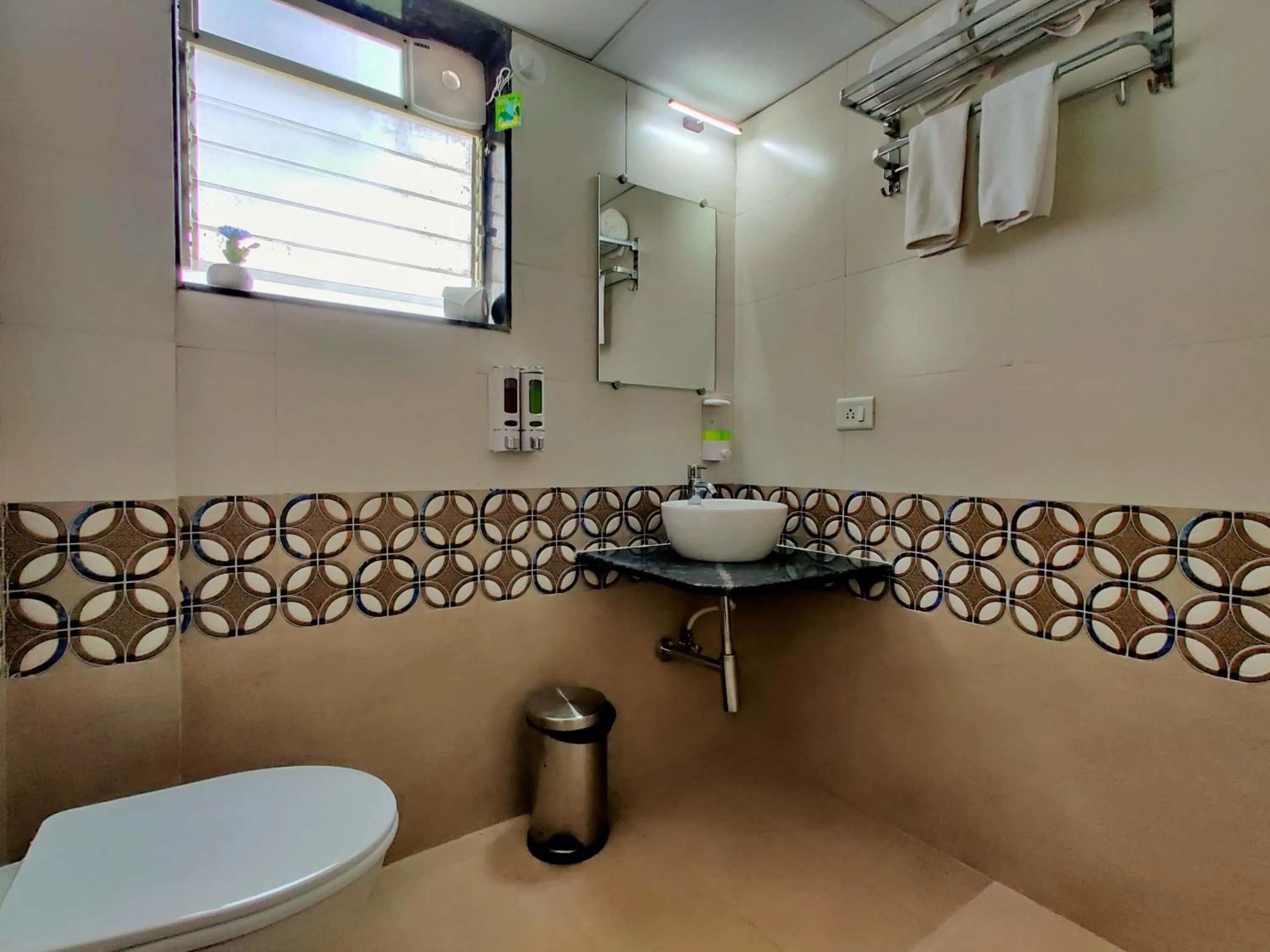 Bathroom in Pushpam Sanskruti Resort Karjat