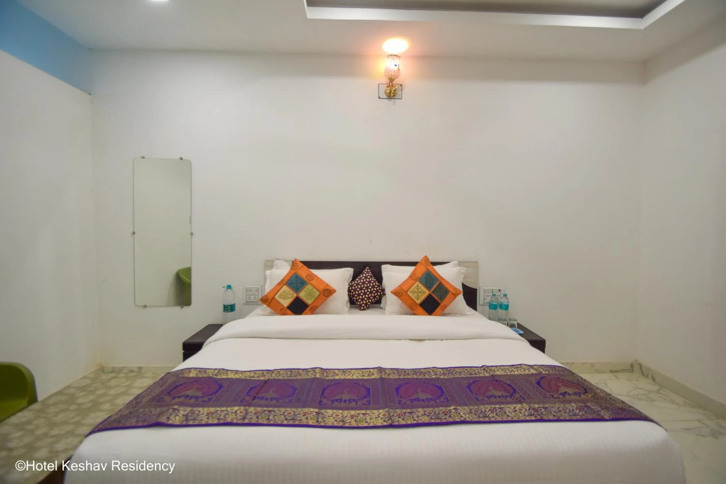 Photo of the whole room, Bed in Hotel Keshav Residency