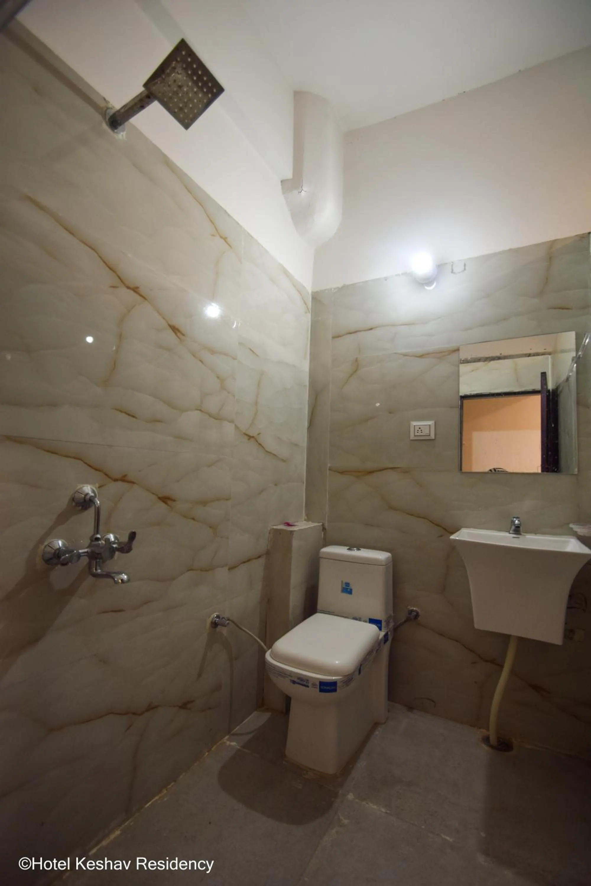 Bathroom in Hotel Keshav Residency