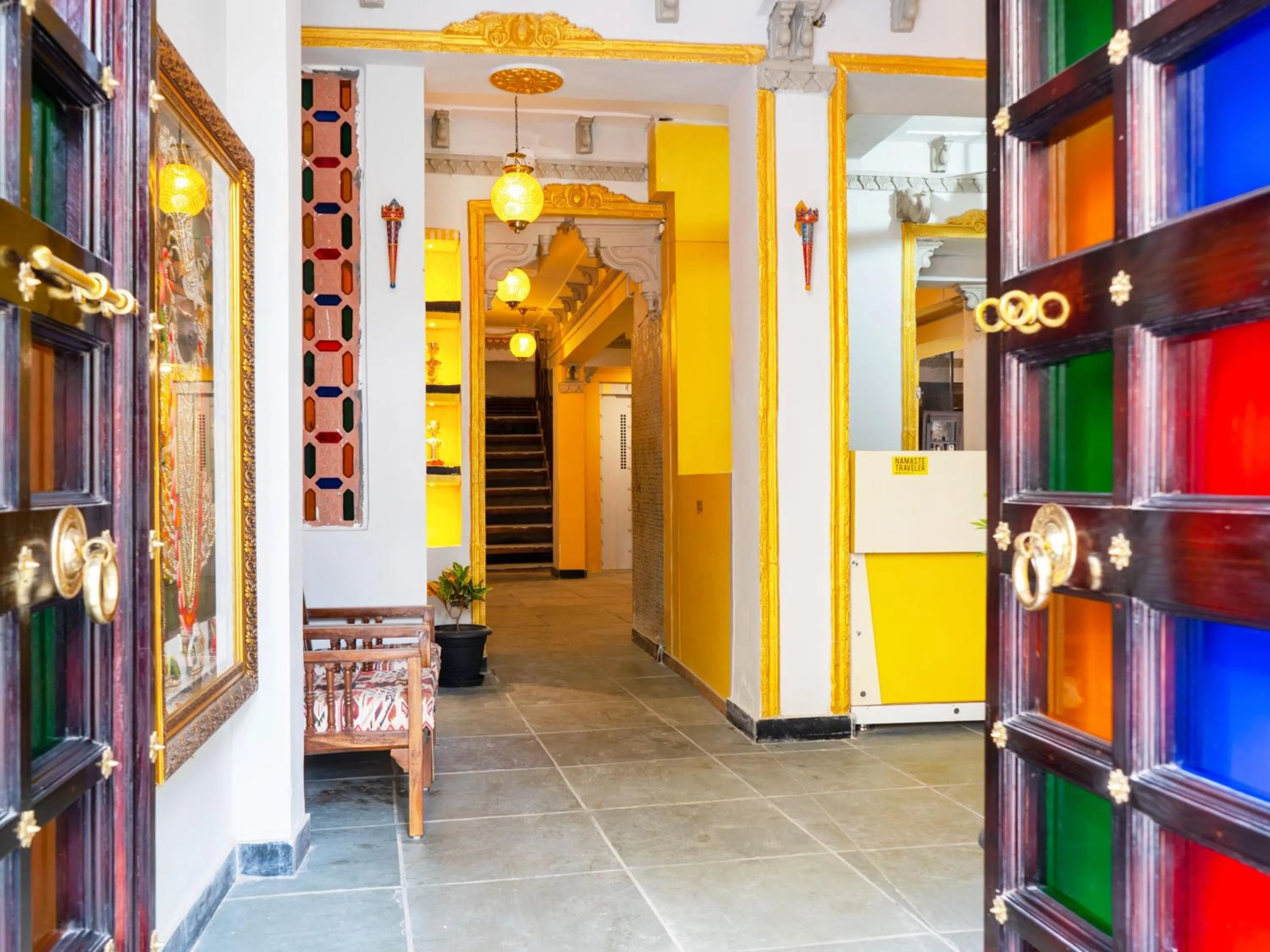 Facade/entrance in The Hosteller Udaipur