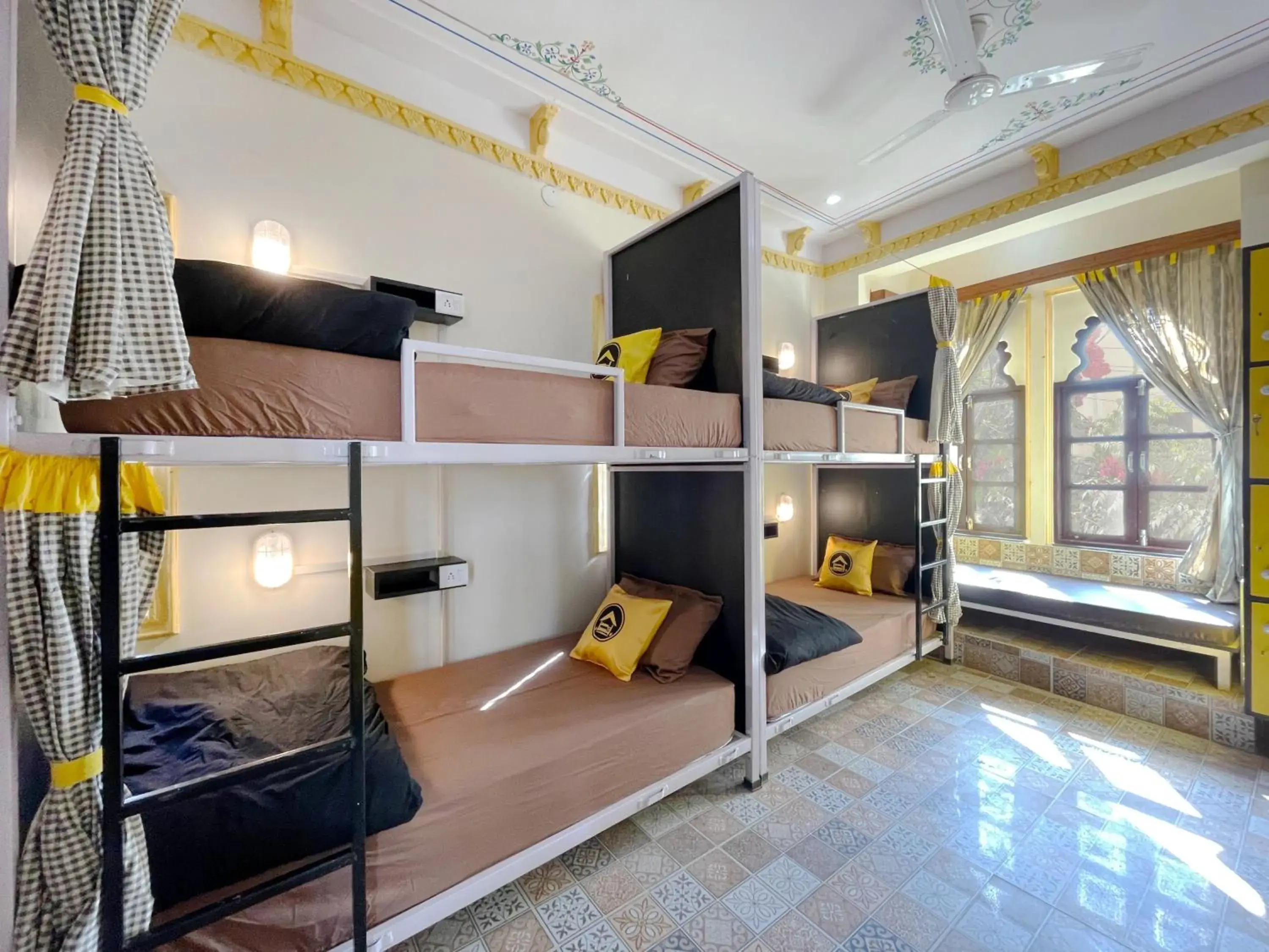 Bed in The Hosteller Udaipur Bed in The Hosteller Udaipur