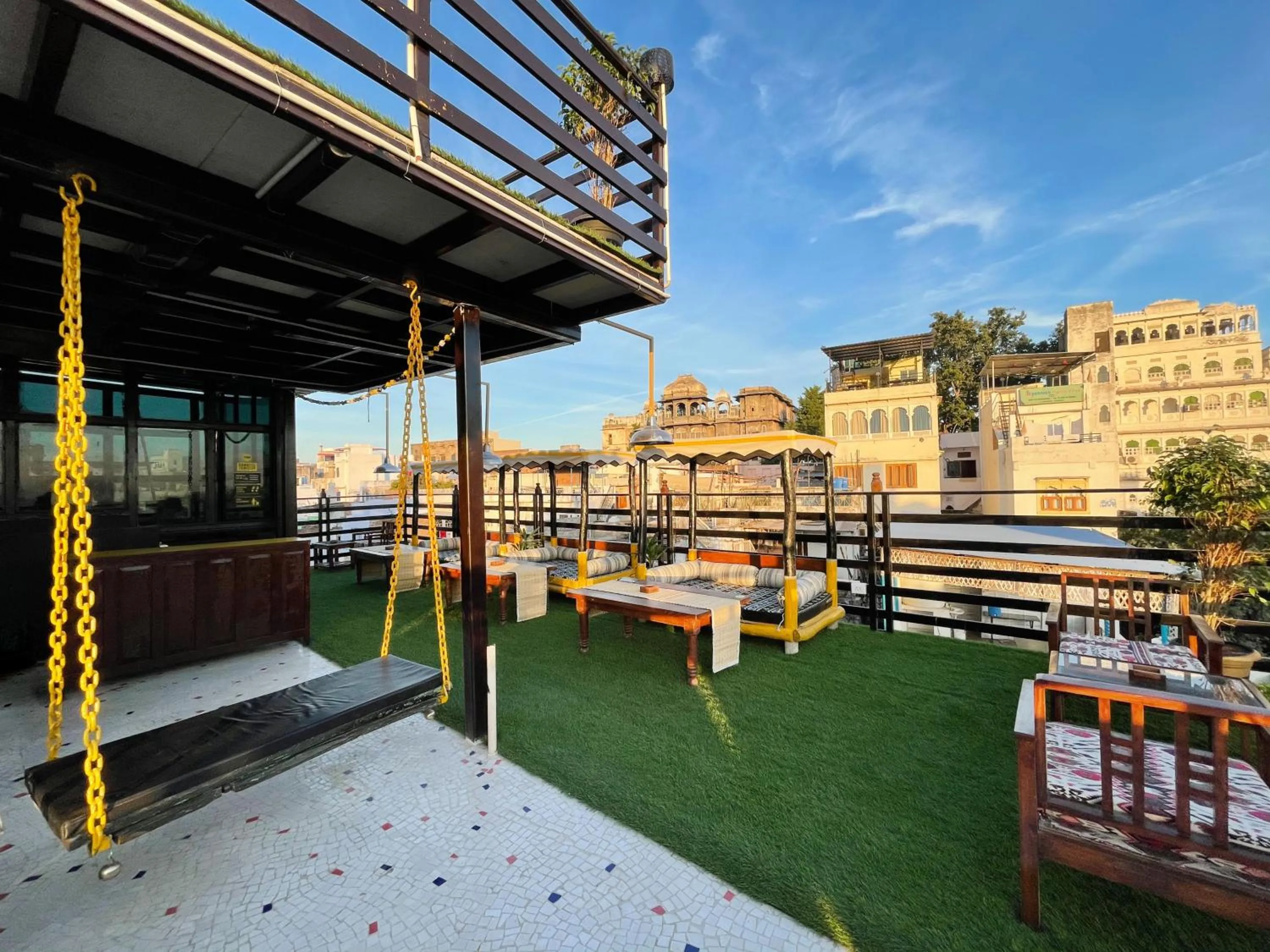 Property building in The Hosteller Udaipur