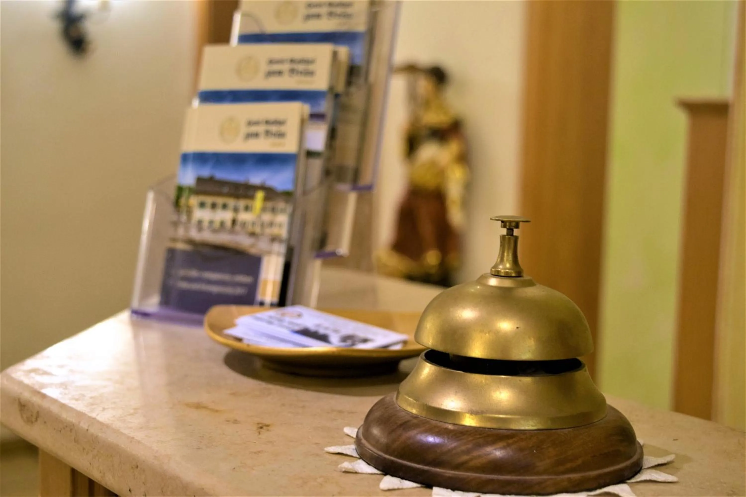 Lobby or reception in Hotel zum Bräu