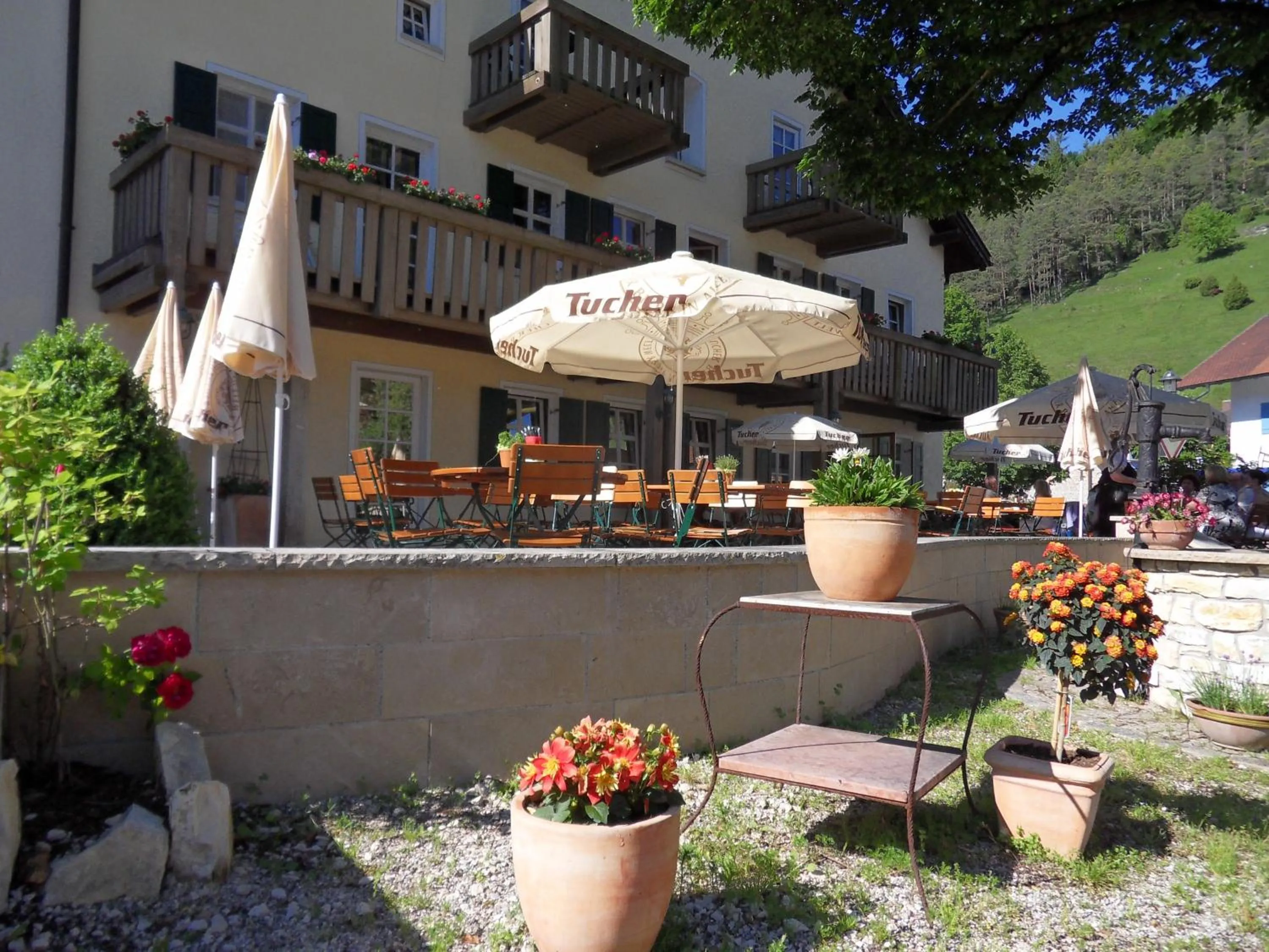 Garden in Hotel zum Bräu