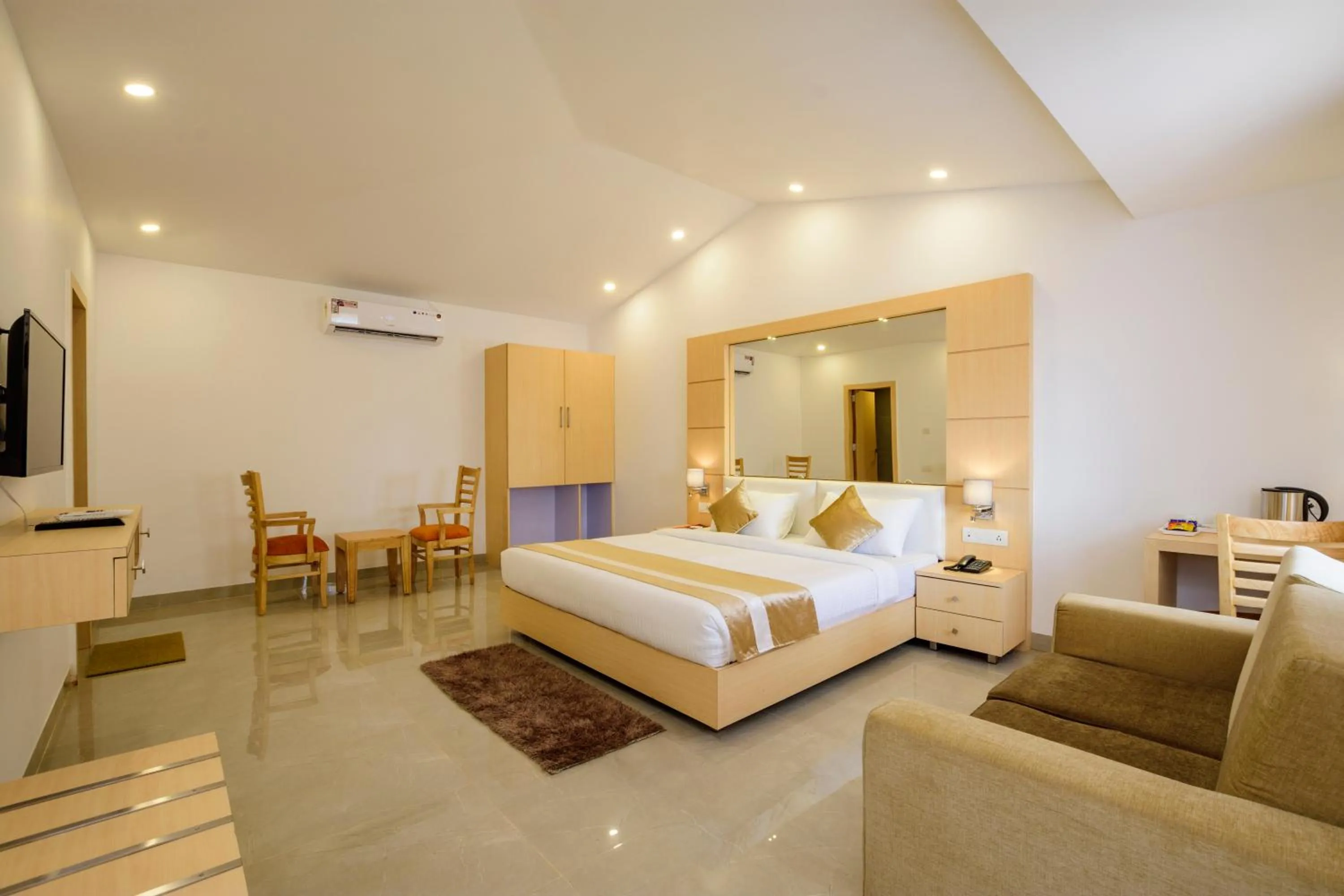 Photo of the whole room, Bed in De Lagom Comforts, Anjuna Beach - A boutique hotel