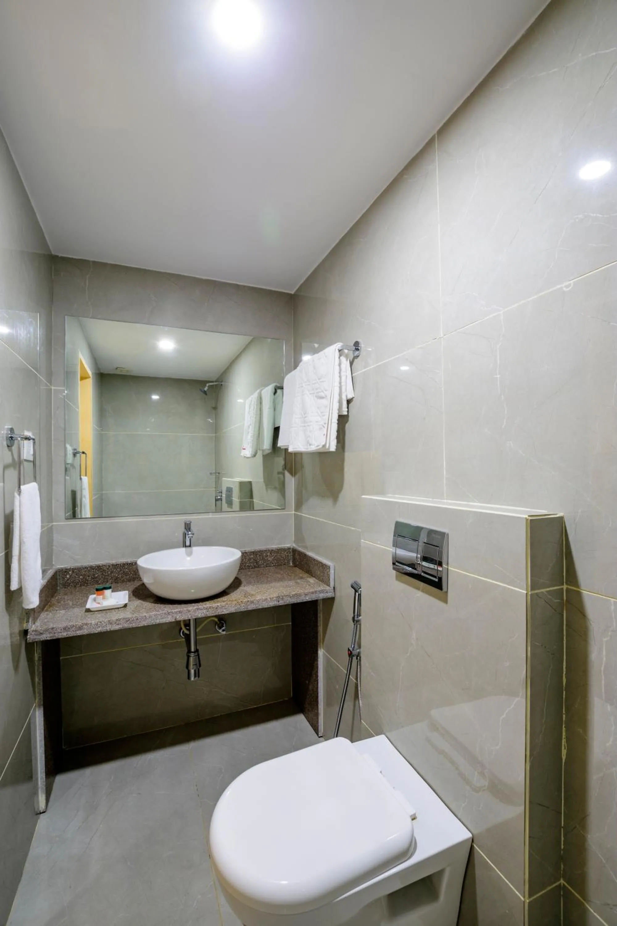 Bathroom in De Lagom Comforts, Anjuna Beach - A boutique hotel